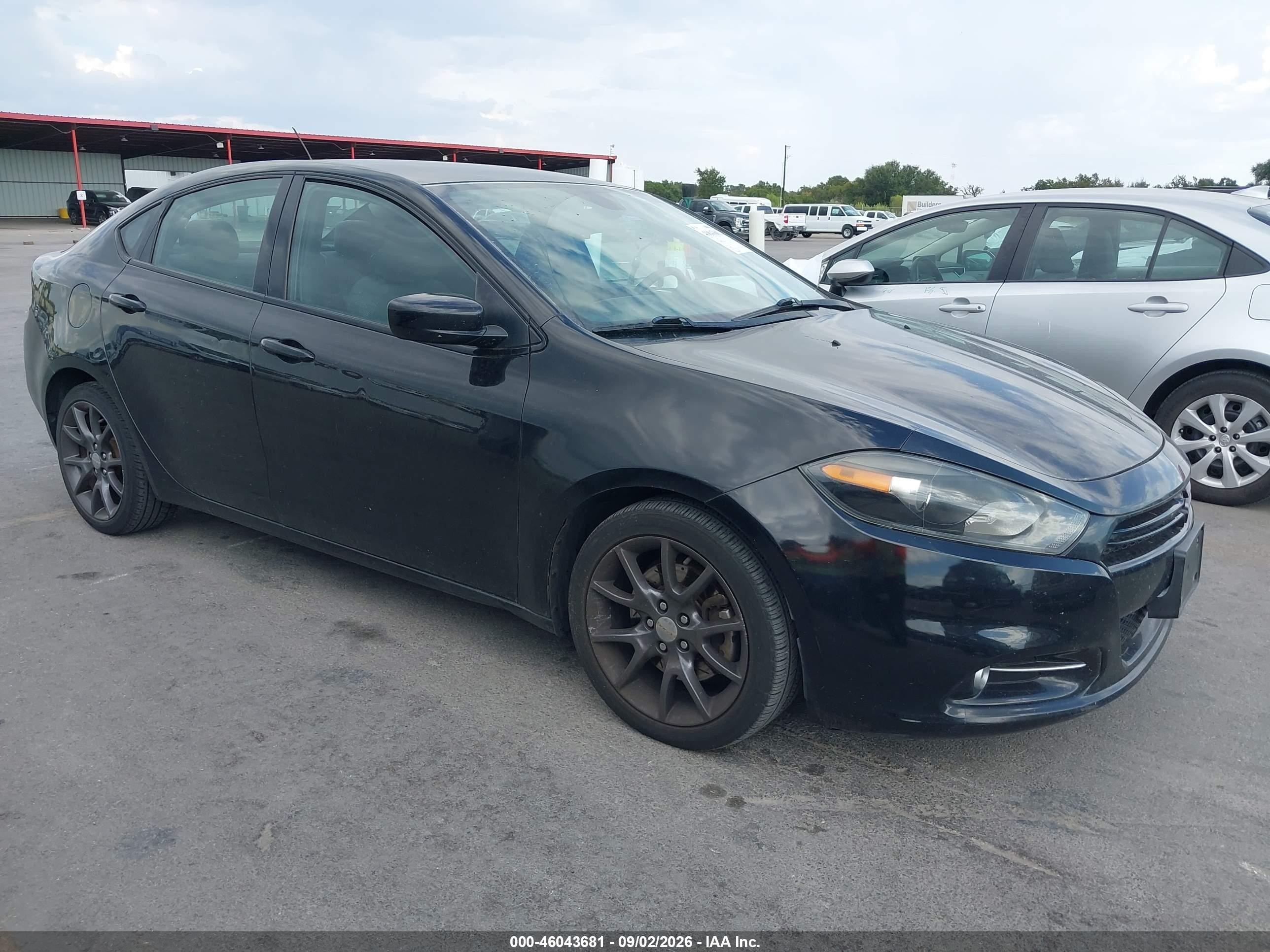 2016 Dodge Dart Sxt Sport Rallye Black vin: 1C3CDFFAXGD823210