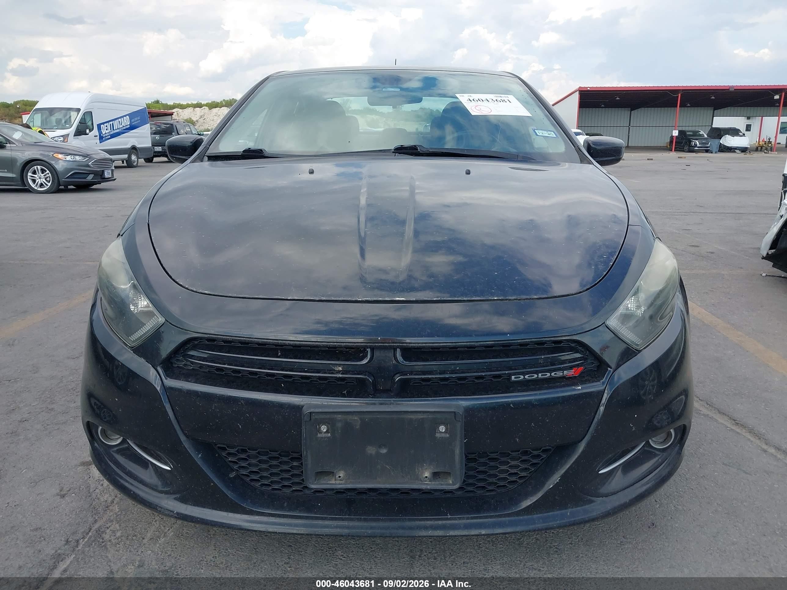2016 Dodge Dart Sxt Sport Rallye Черный vin: 1C3CDFFAXGD823210