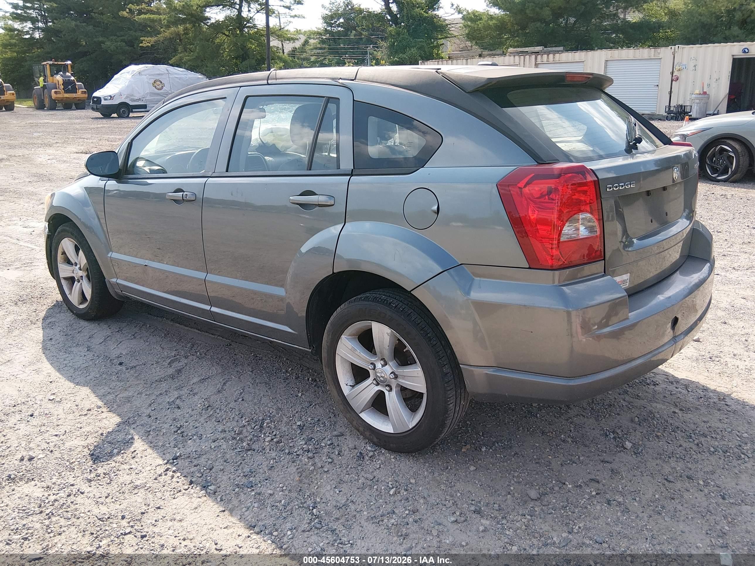 2012 Dodge Caliber Sxt Gray vin: 1C3CDWDA0CD535788