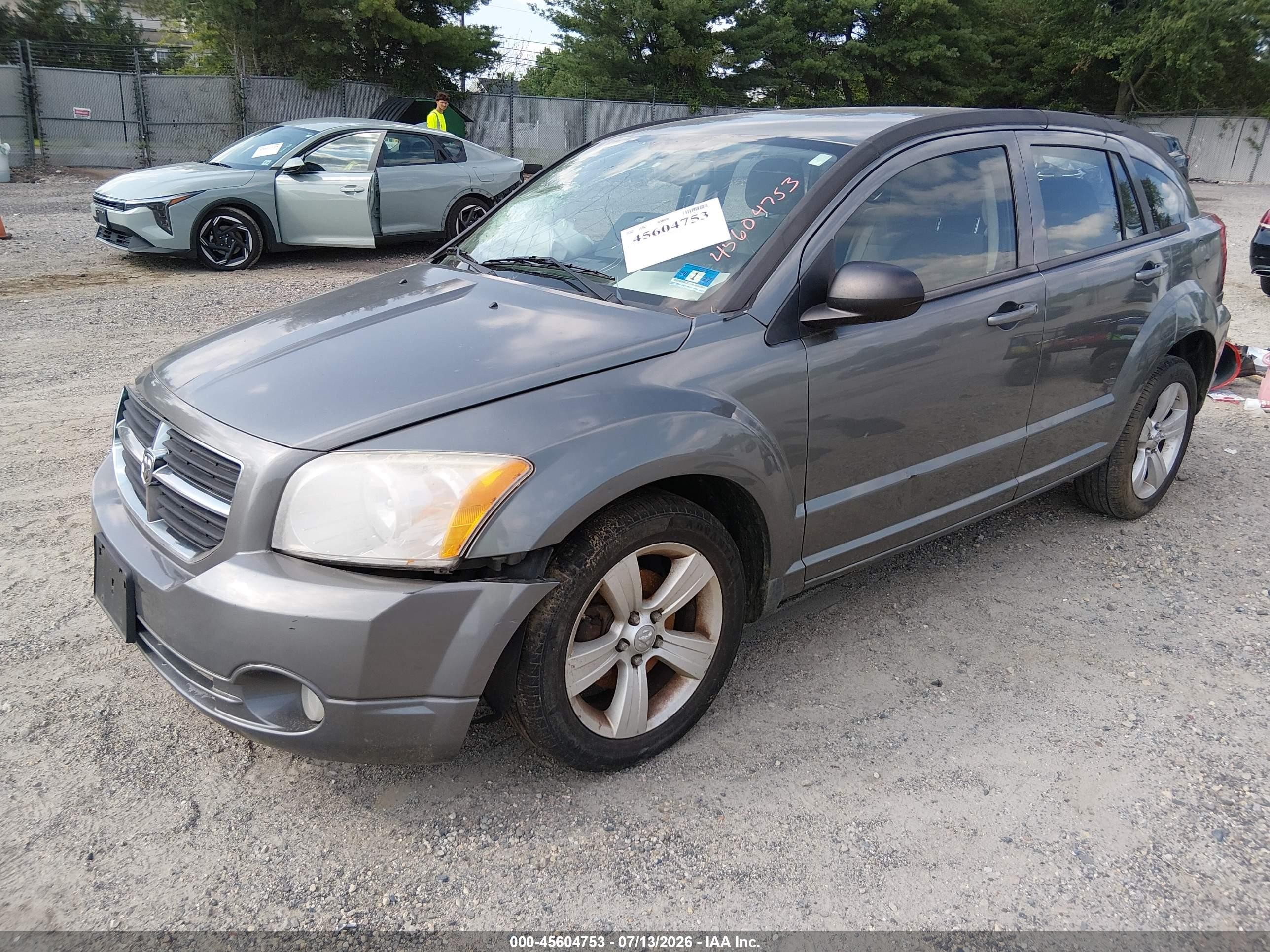 2012 Dodge Caliber Sxt Gray vin: 1C3CDWDA0CD535788
