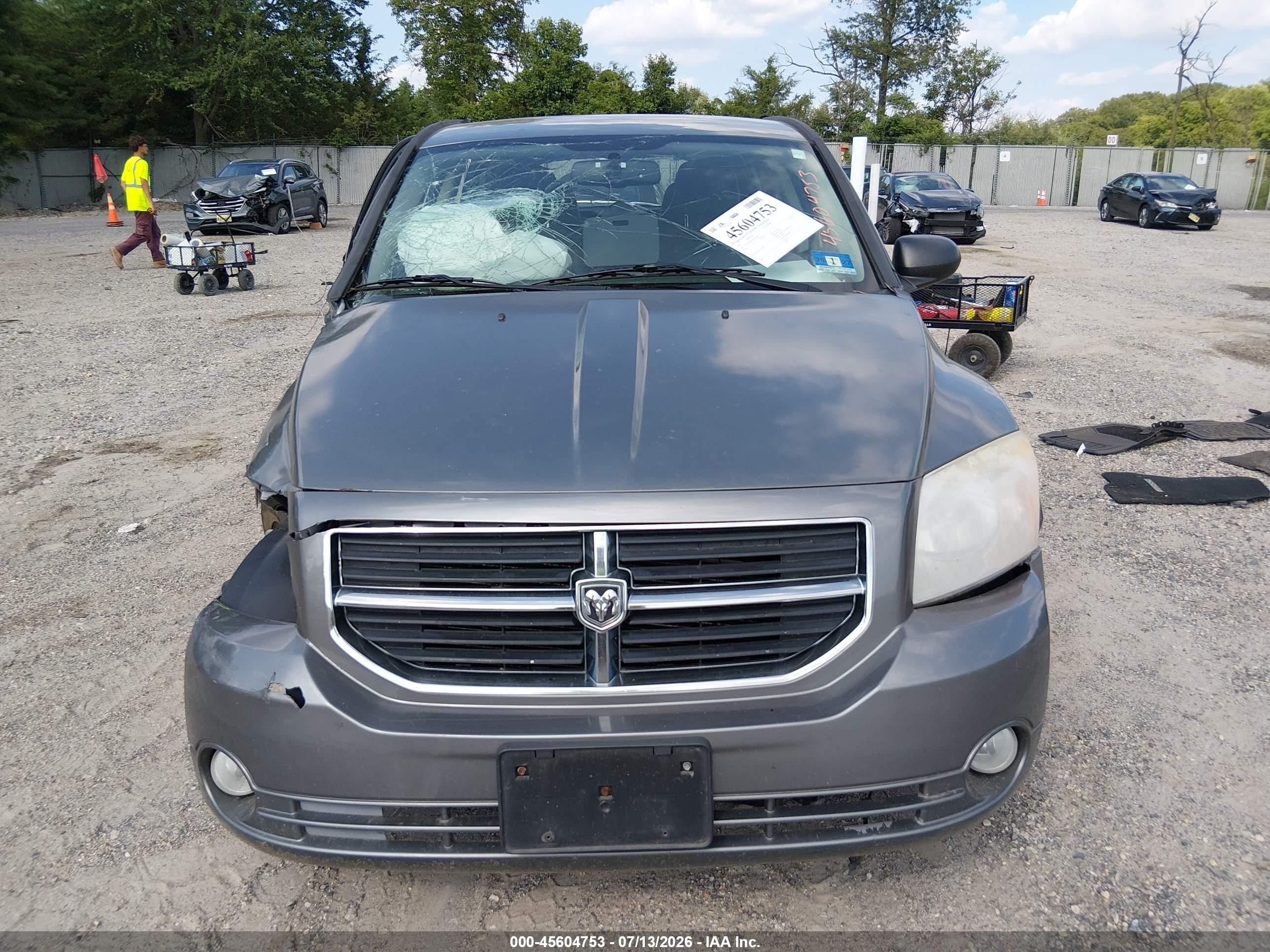2012 Dodge Caliber Sxt Gray vin: 1C3CDWDA0CD535788