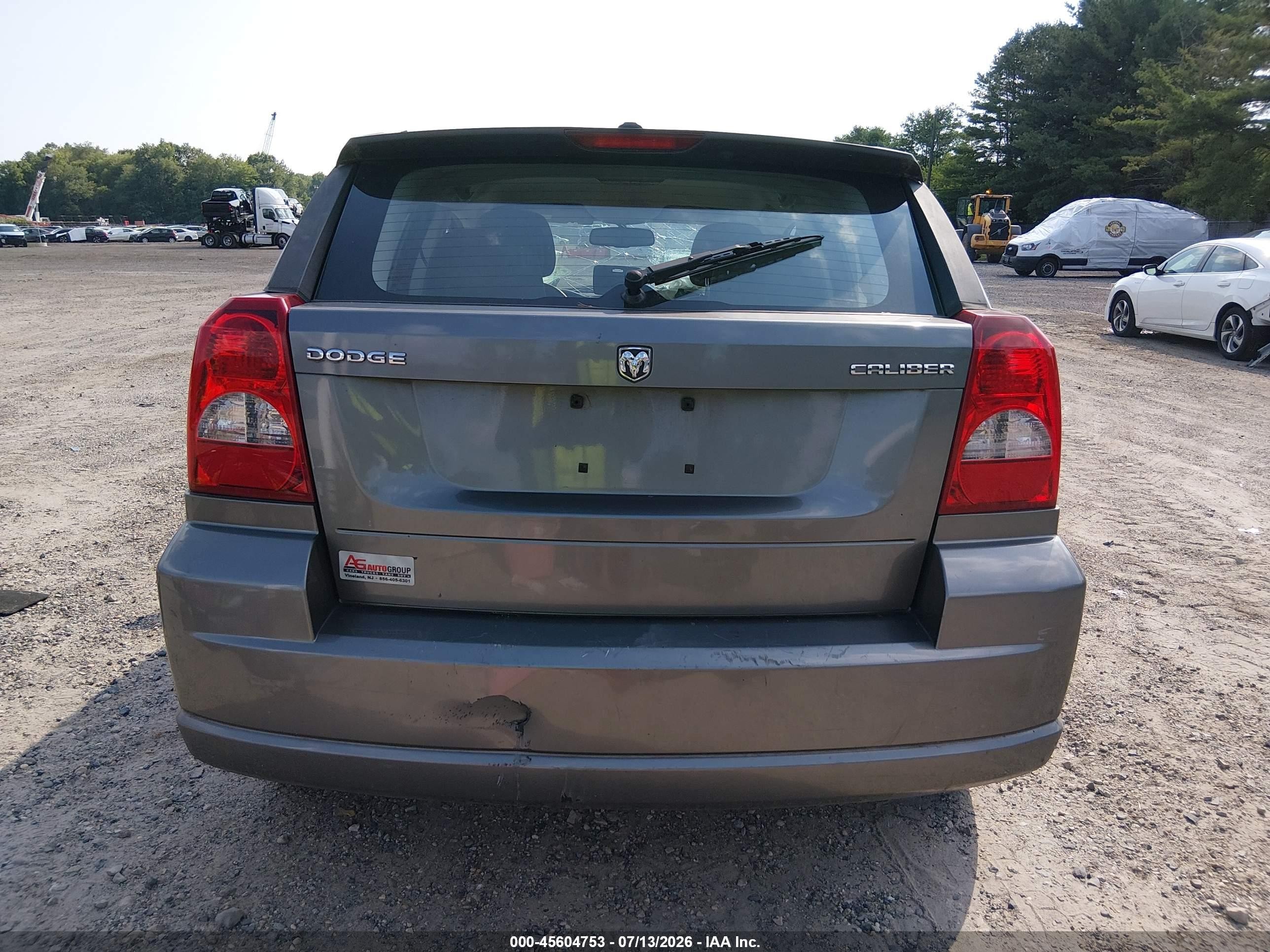2012 Dodge Caliber Sxt Gray vin: 1C3CDWDA0CD535788