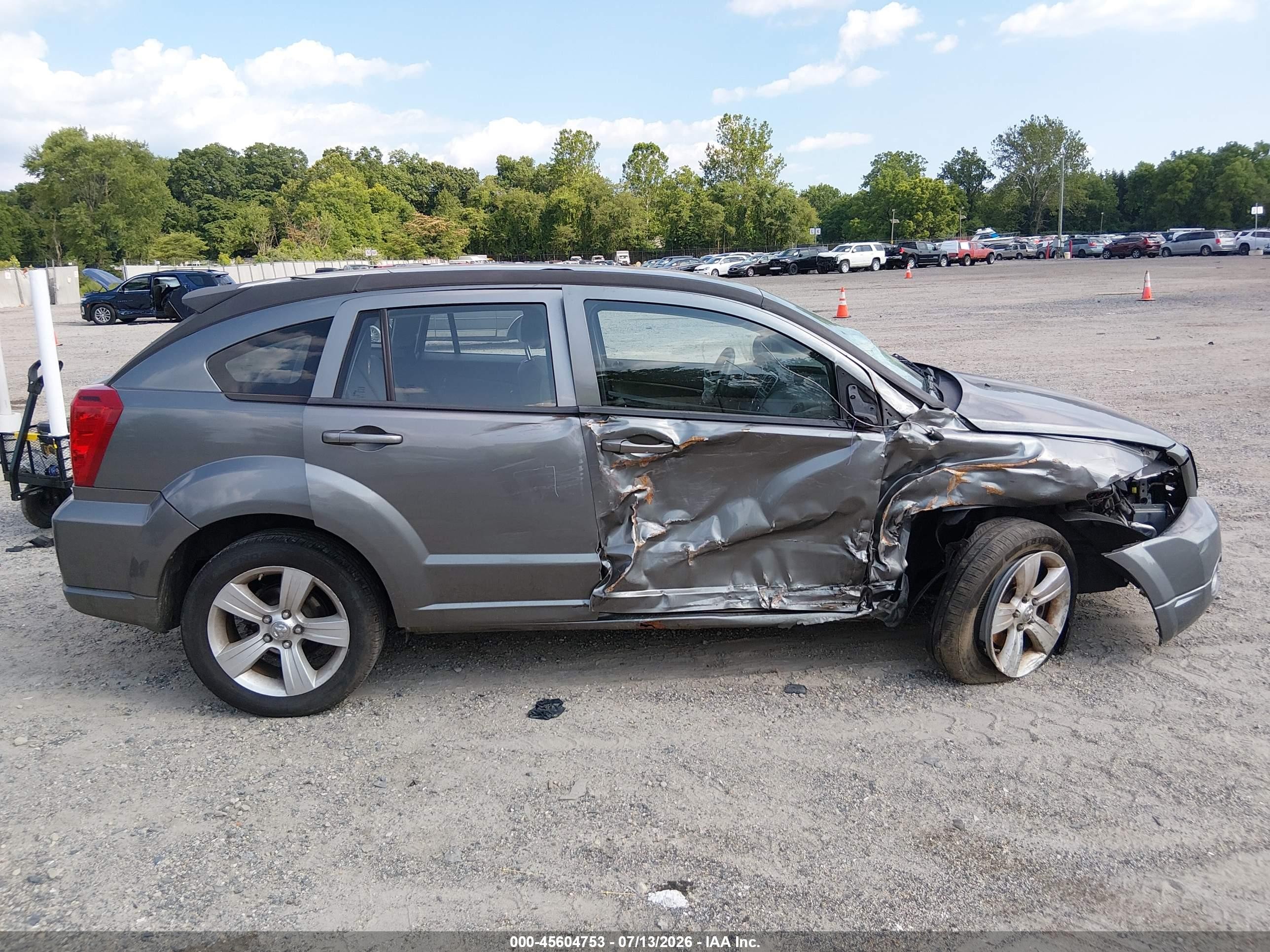 2012 Dodge Caliber Sxt Gray vin: 1C3CDWDA0CD535788