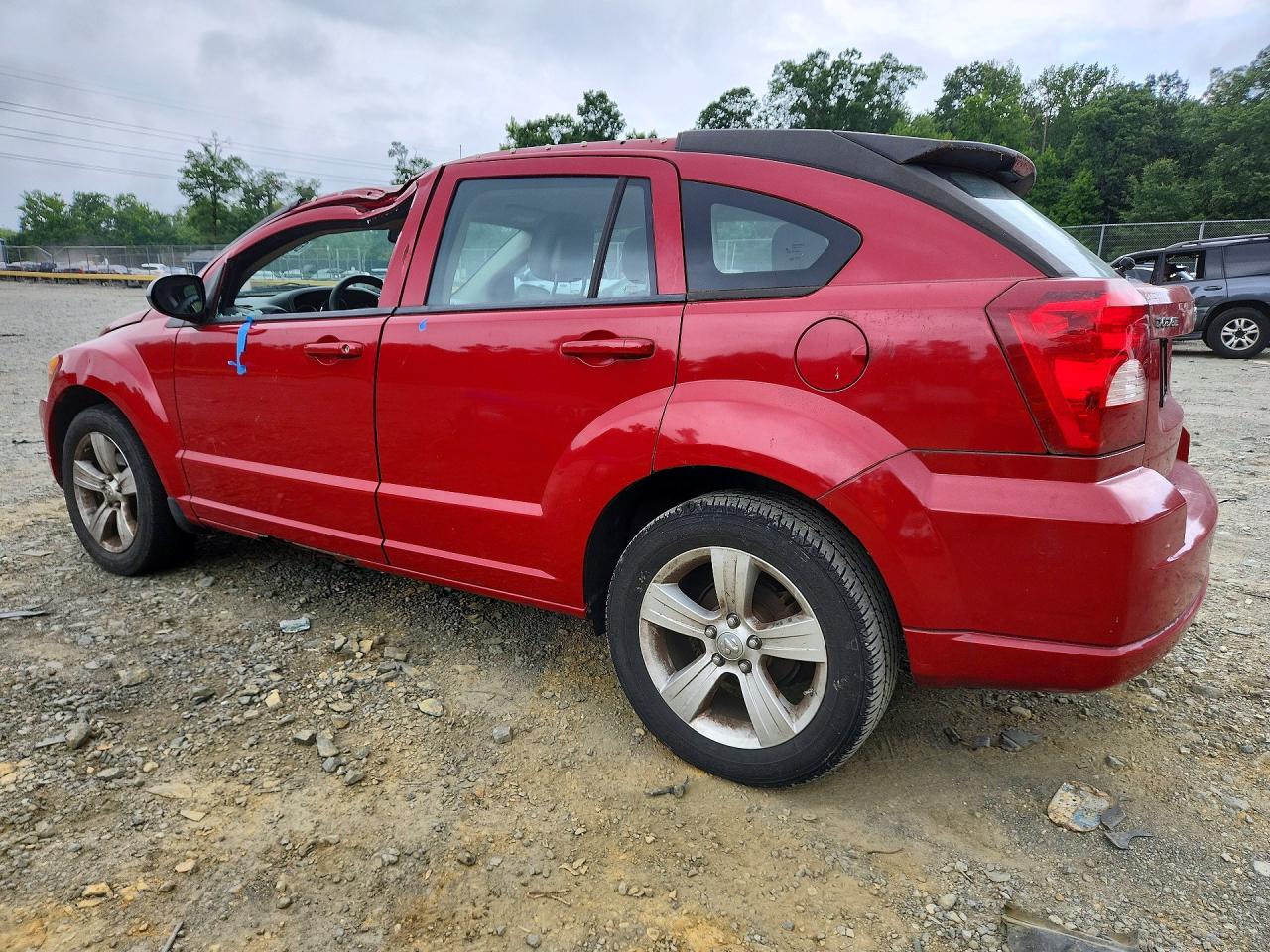 2012 Dodge Caliber Sxt Red vin: 1C3CDWDA1CD527974