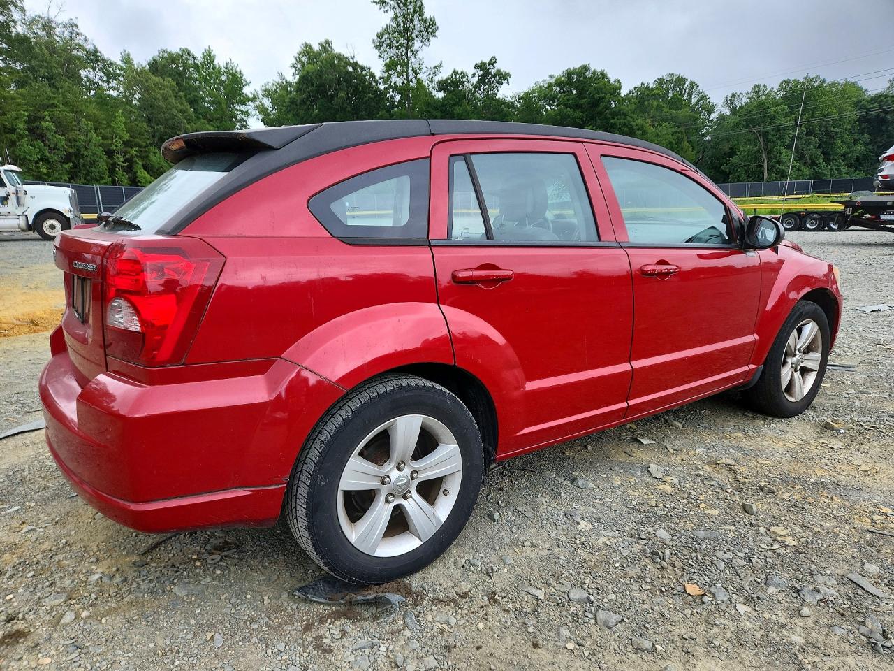 2012 Dodge Caliber Sxt Red vin: 1C3CDWDA1CD527974