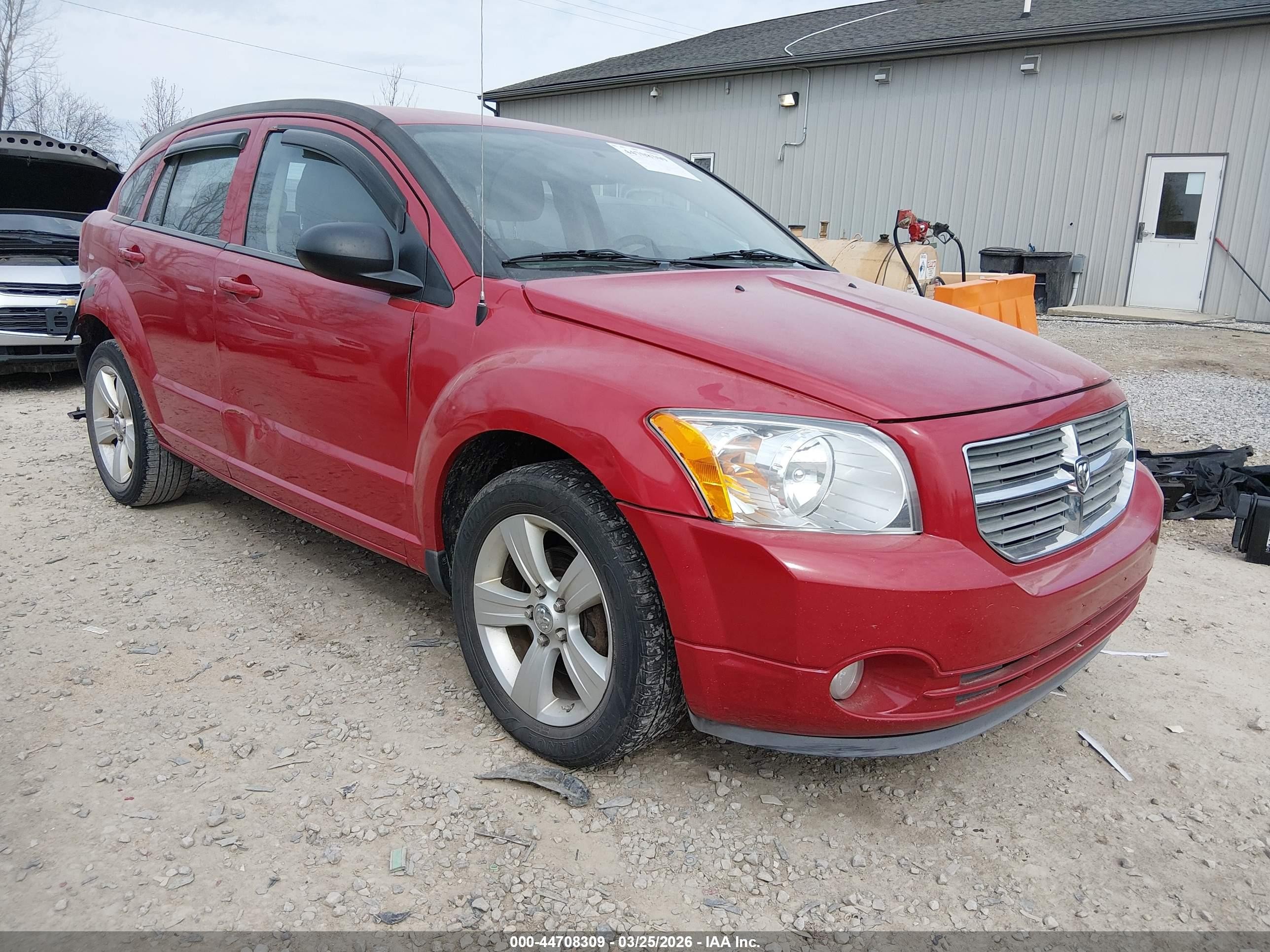 2012 Dodge Caliber Sxt Красный vin: 1C3CDWDA1CD534942