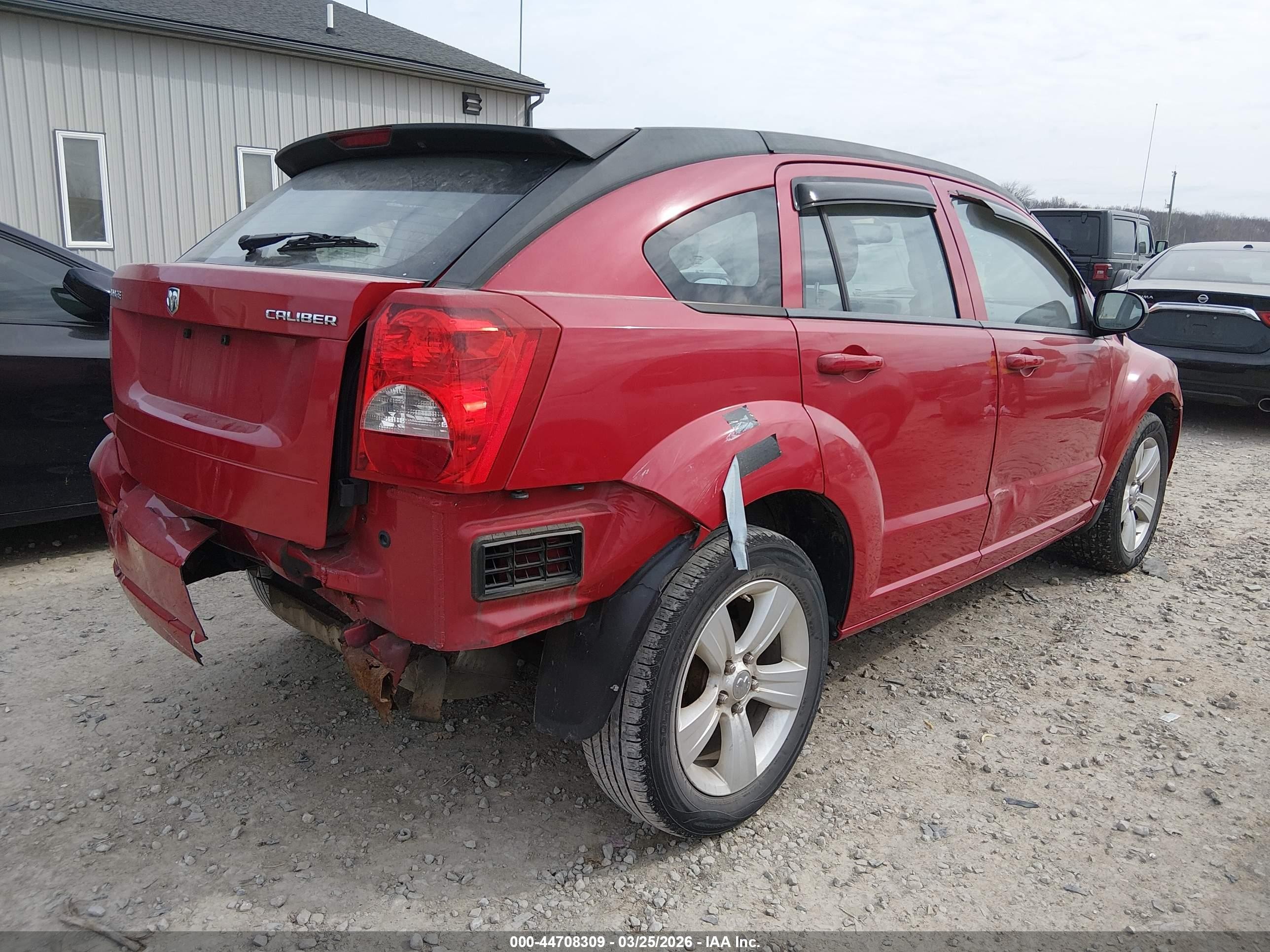 2012 Dodge Caliber Sxt Красный vin: 1C3CDWDA1CD534942