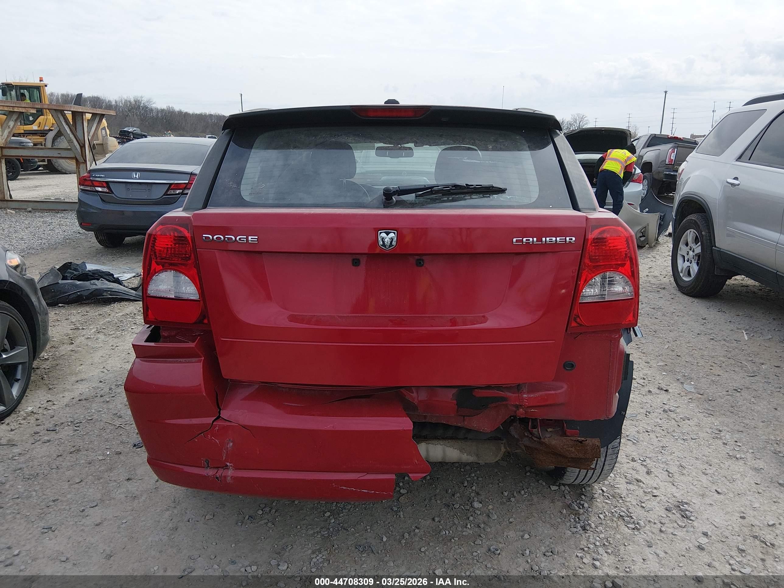 2012 Dodge Caliber Sxt Красный vin: 1C3CDWDA1CD534942