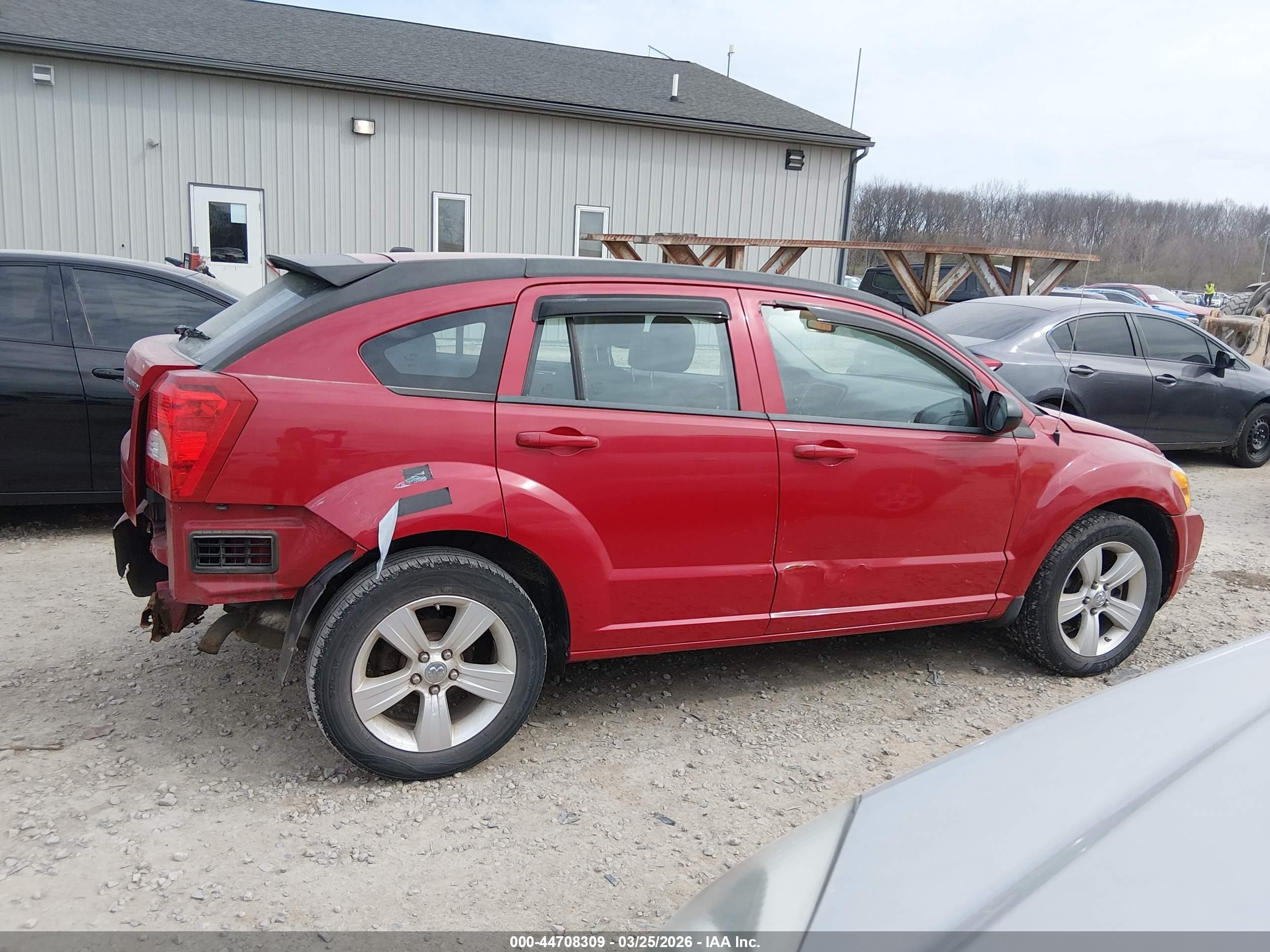2012 Dodge Caliber Sxt Красный vin: 1C3CDWDA1CD534942