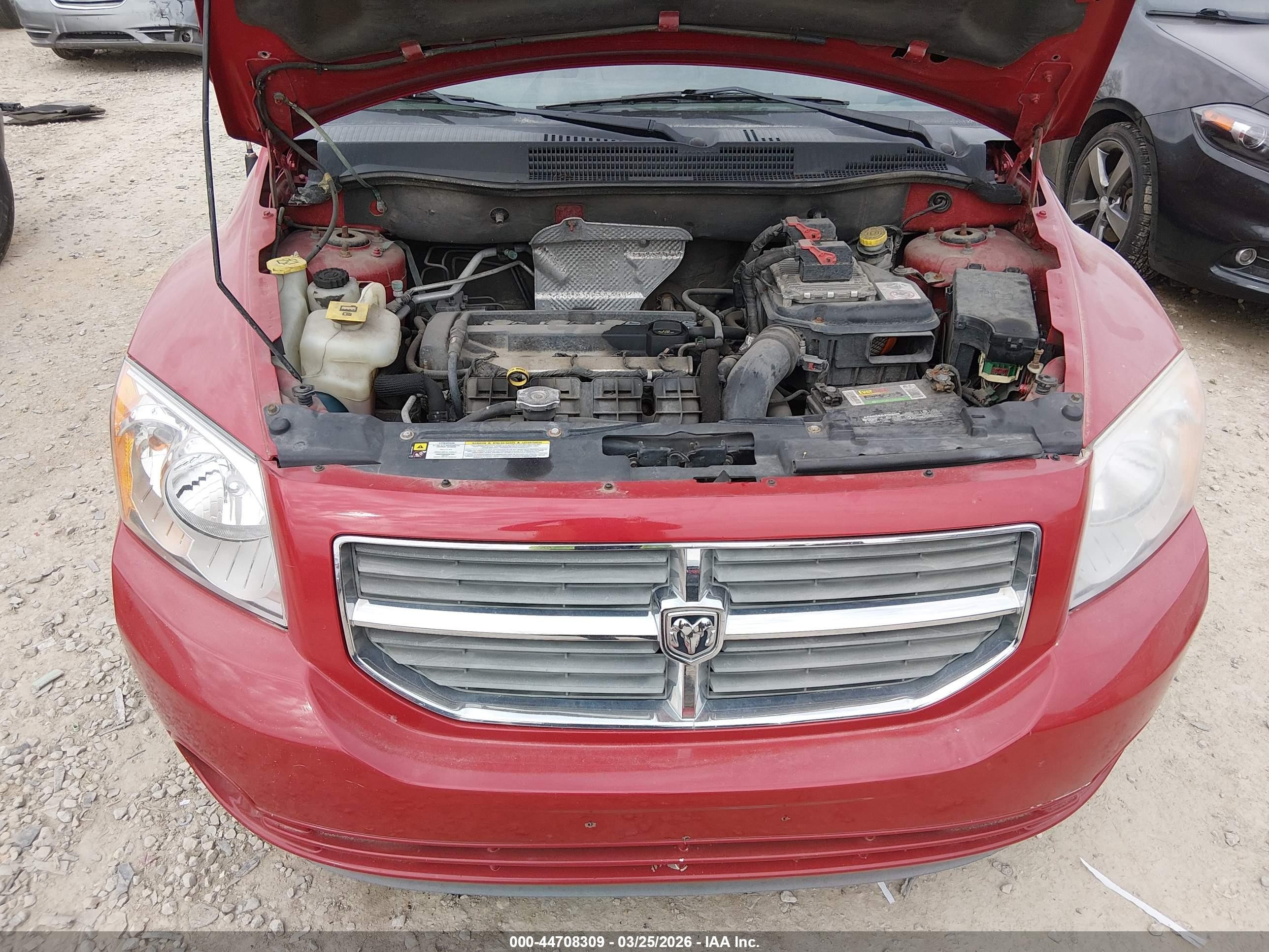2012 Dodge Caliber Sxt Красный vin: 1C3CDWDA1CD534942