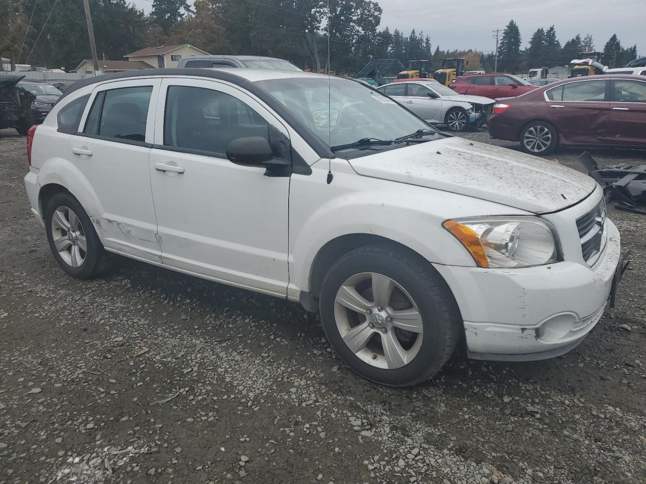 2012 Dodge Caliber Sxt Белый vin: 1C3CDWDA3CD508505