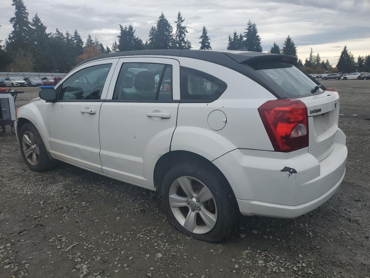2012 Dodge Caliber Sxt Белый vin: 1C3CDWDA3CD508505