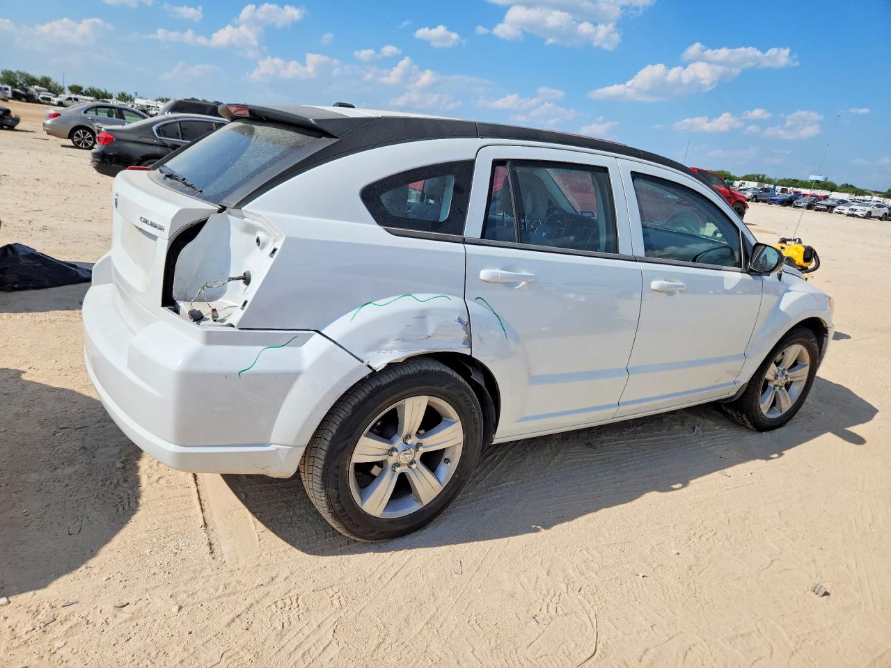 2012 Dodge Caliber Sxt Белый vin: 1C3CDWDA4CD506133