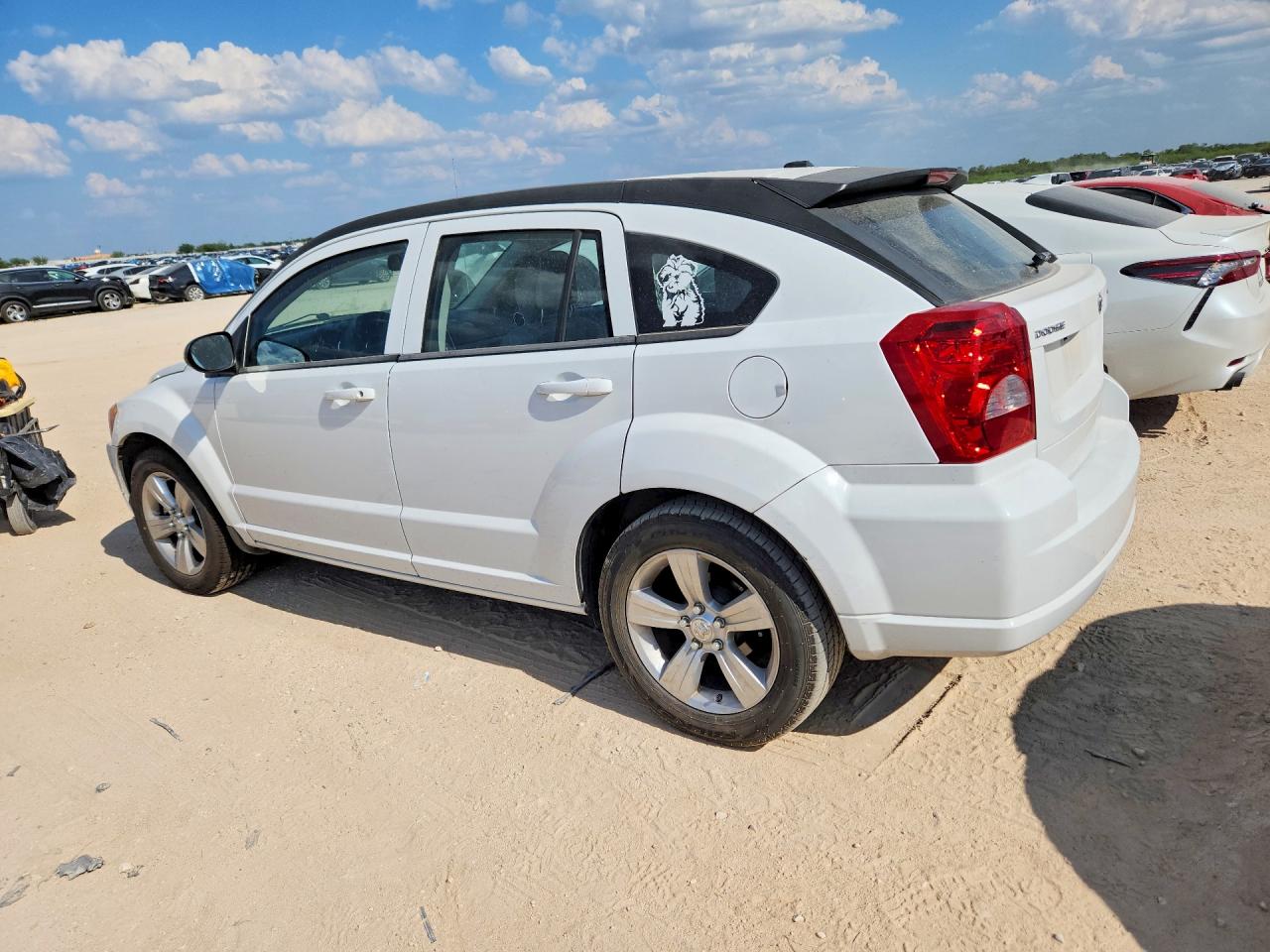 2012 Dodge Caliber Sxt Белый vin: 1C3CDWDA4CD506133