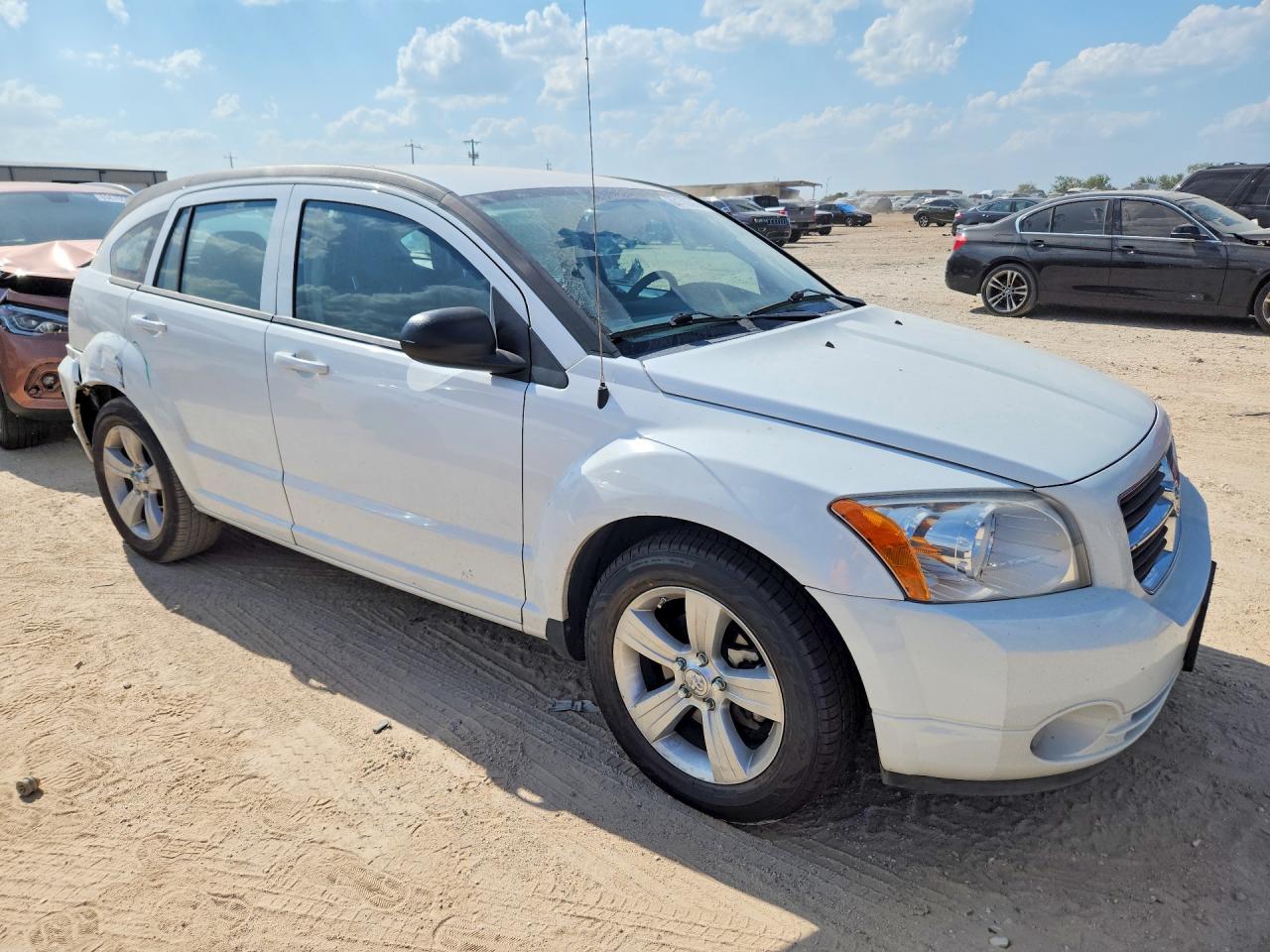 2012 Dodge Caliber Sxt Белый vin: 1C3CDWDA4CD506133