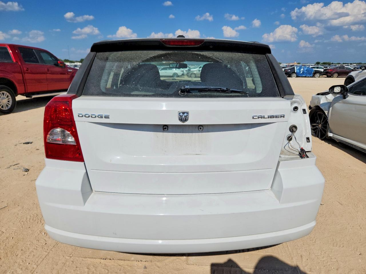 2012 Dodge Caliber Sxt Белый vin: 1C3CDWDA4CD506133