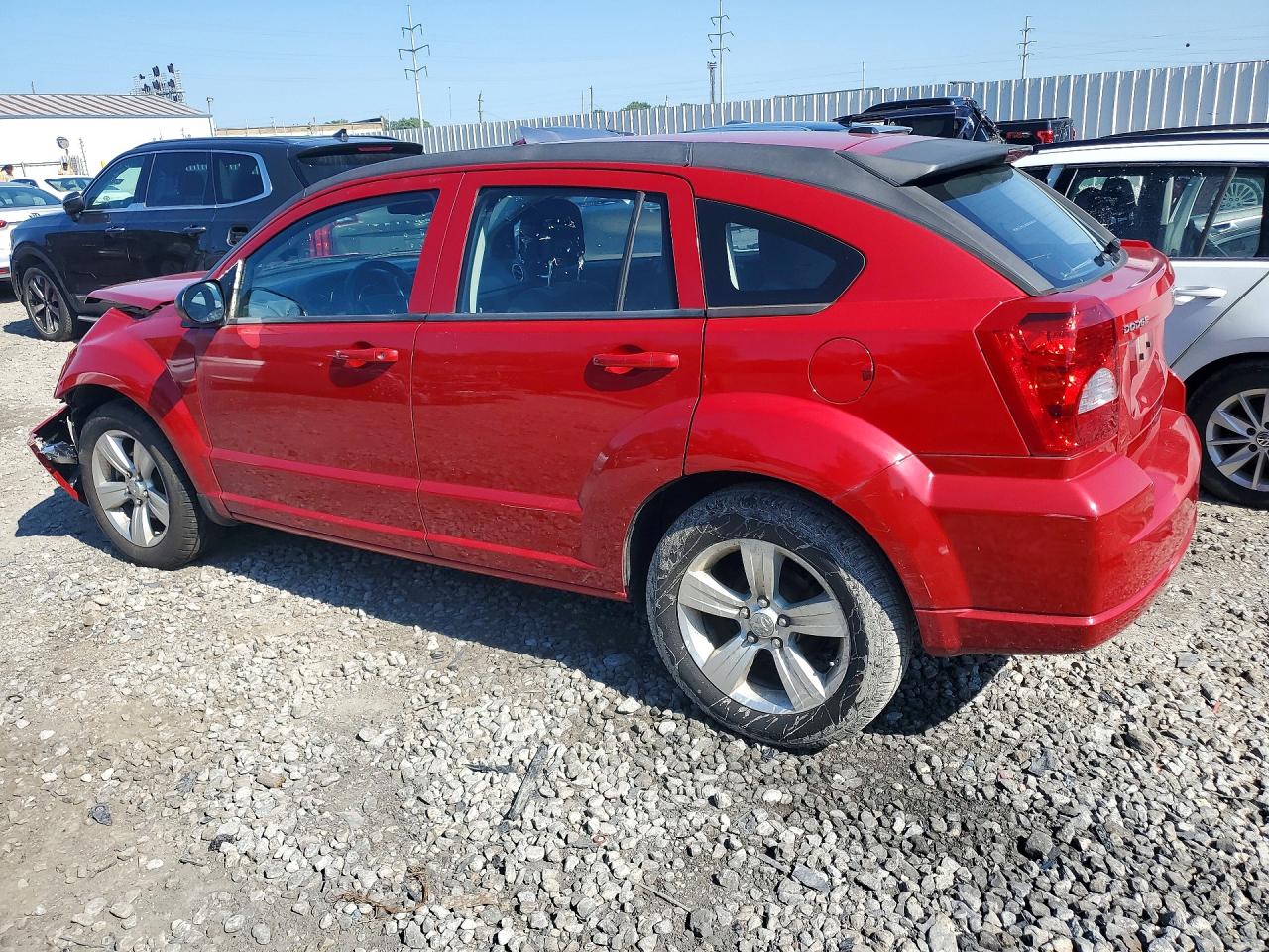 2012 Dodge Caliber Sxt Red vin: 1C3CDWDA5CD527671