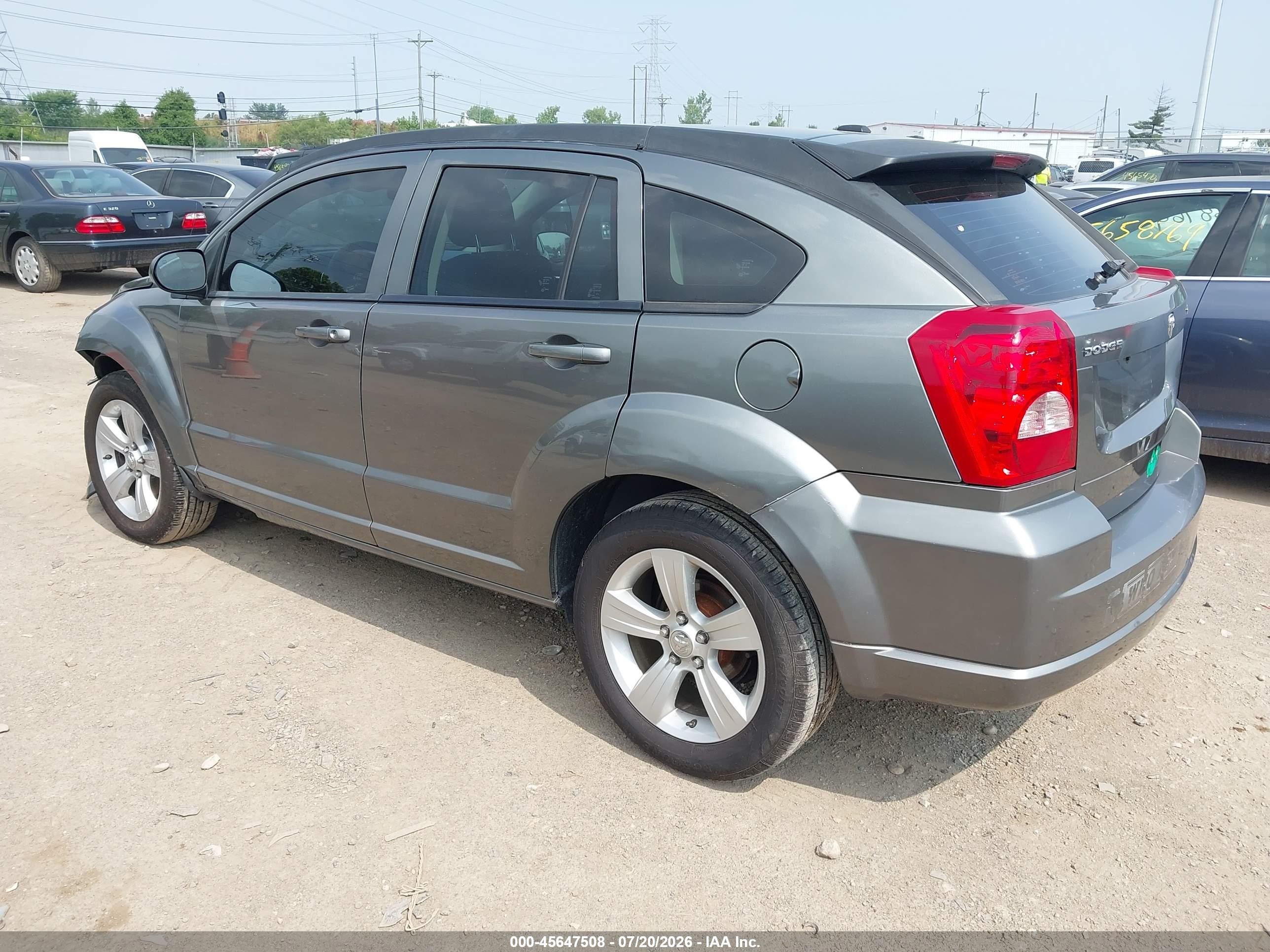 2012 Dodge Caliber Sxt Gray vin: 1C3CDWDA5CD535138