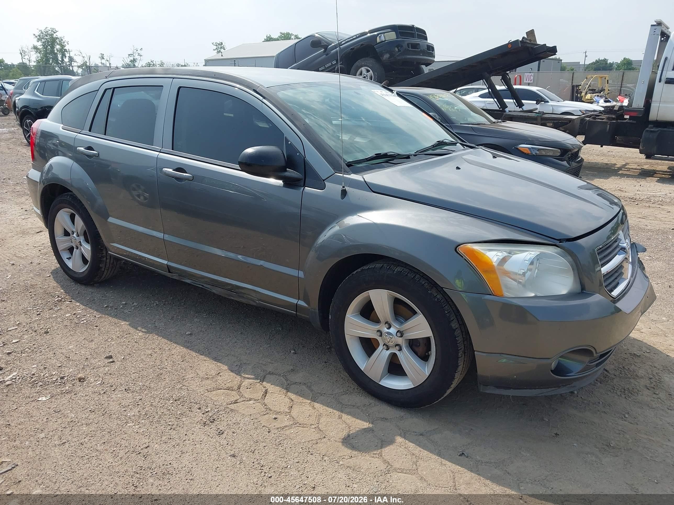 2012 Dodge Caliber Sxt Gray vin: 1C3CDWDA5CD535138