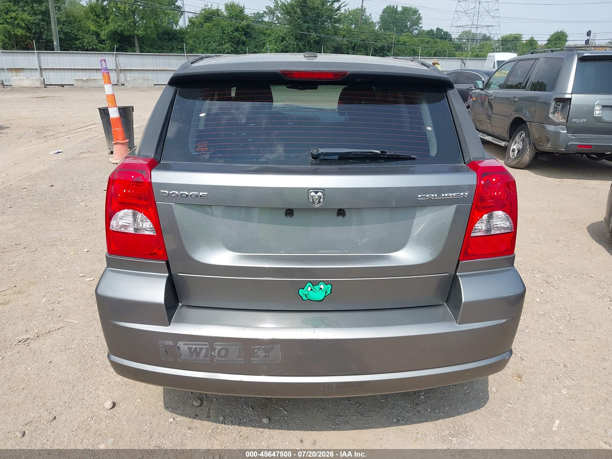 2012 Dodge Caliber Sxt Gray vin: 1C3CDWDA5CD535138