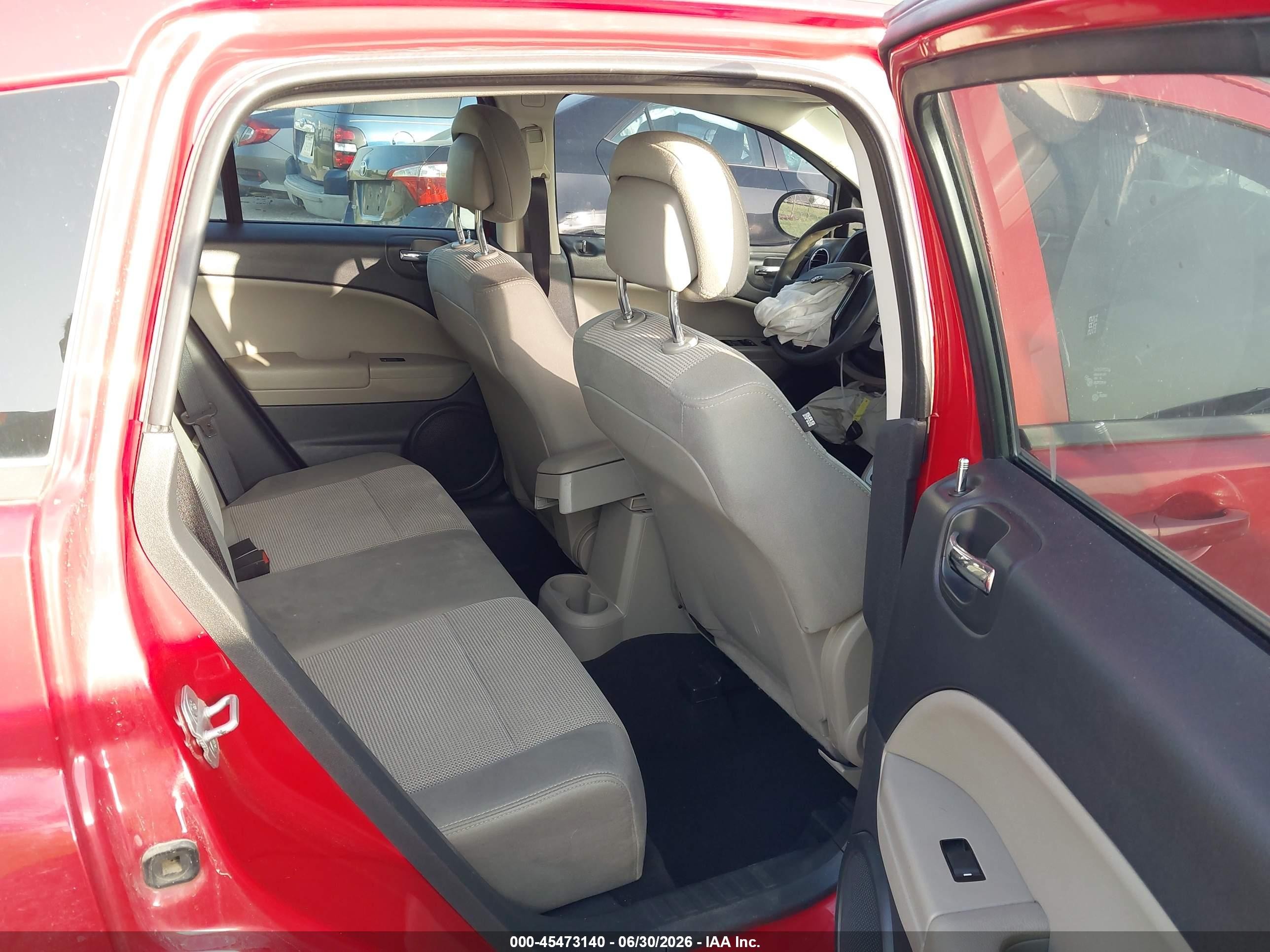 2012 Dodge Caliber Sxt Красный vin: 1C3CDWDA6CD529350