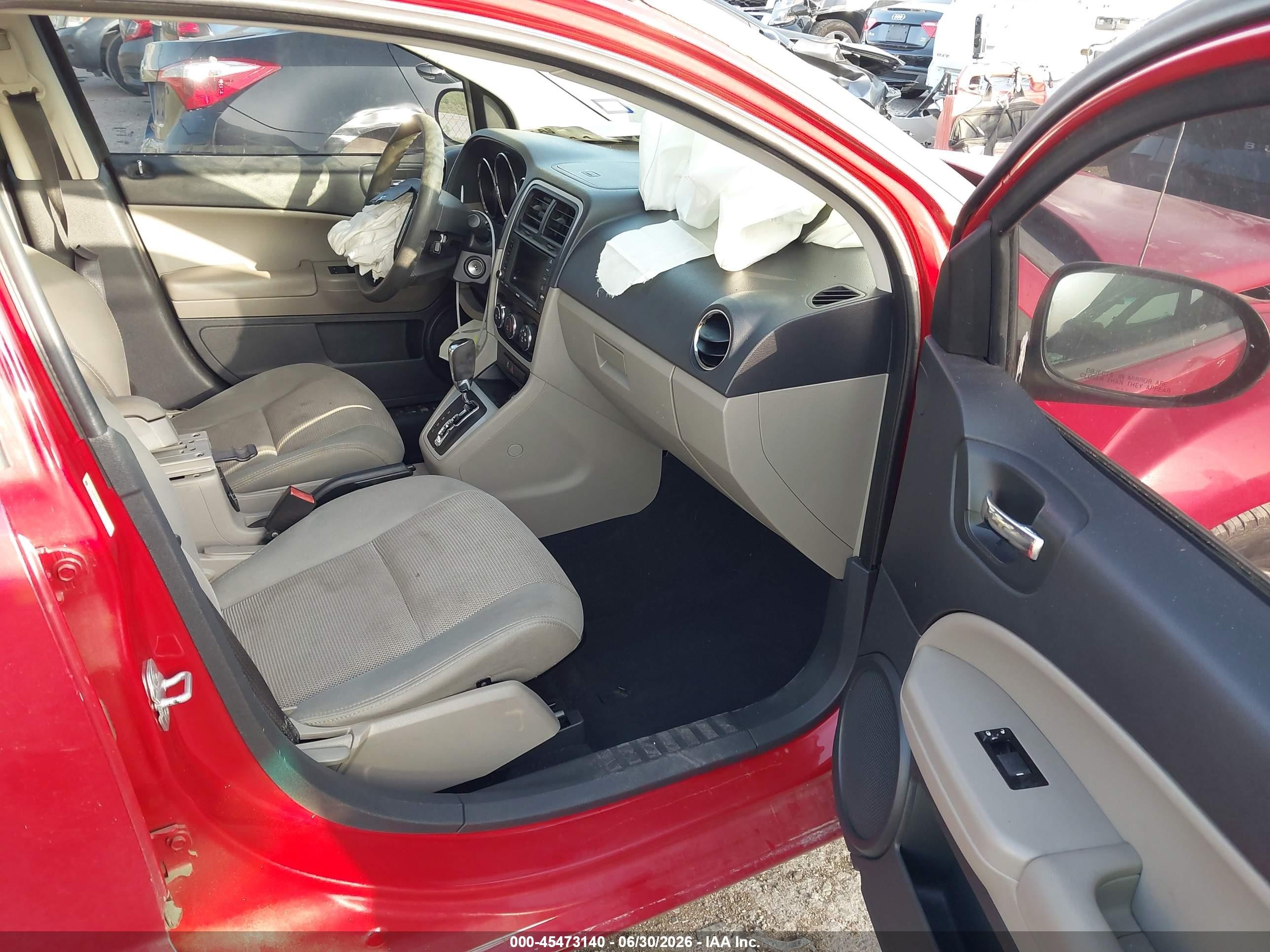 2012 Dodge Caliber Sxt Красный vin: 1C3CDWDA6CD529350