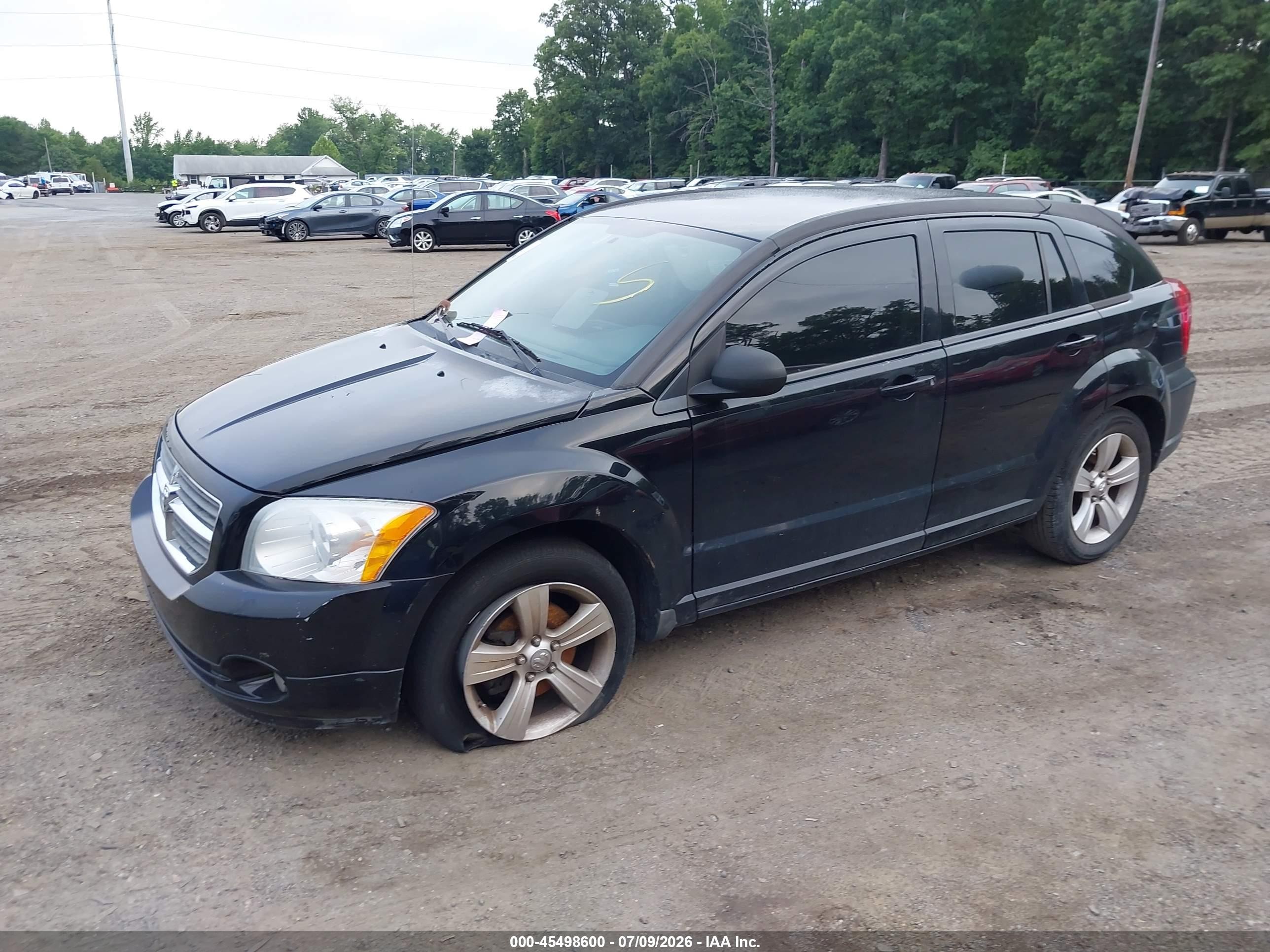 2012 Dodge Caliber Sxt Черный vin: 1C3CDWDA6CD537299