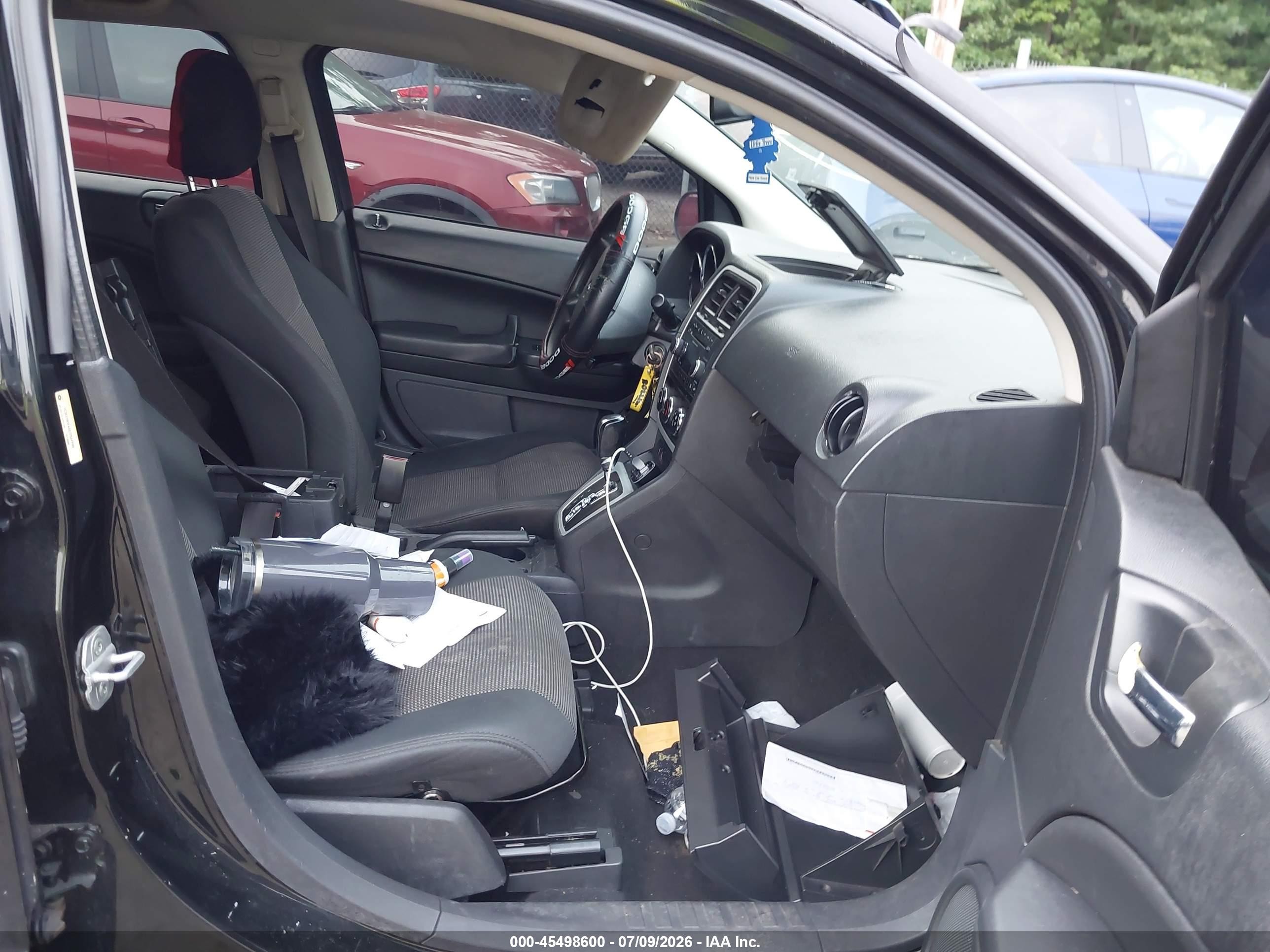 2012 Dodge Caliber Sxt Черный vin: 1C3CDWDA6CD537299