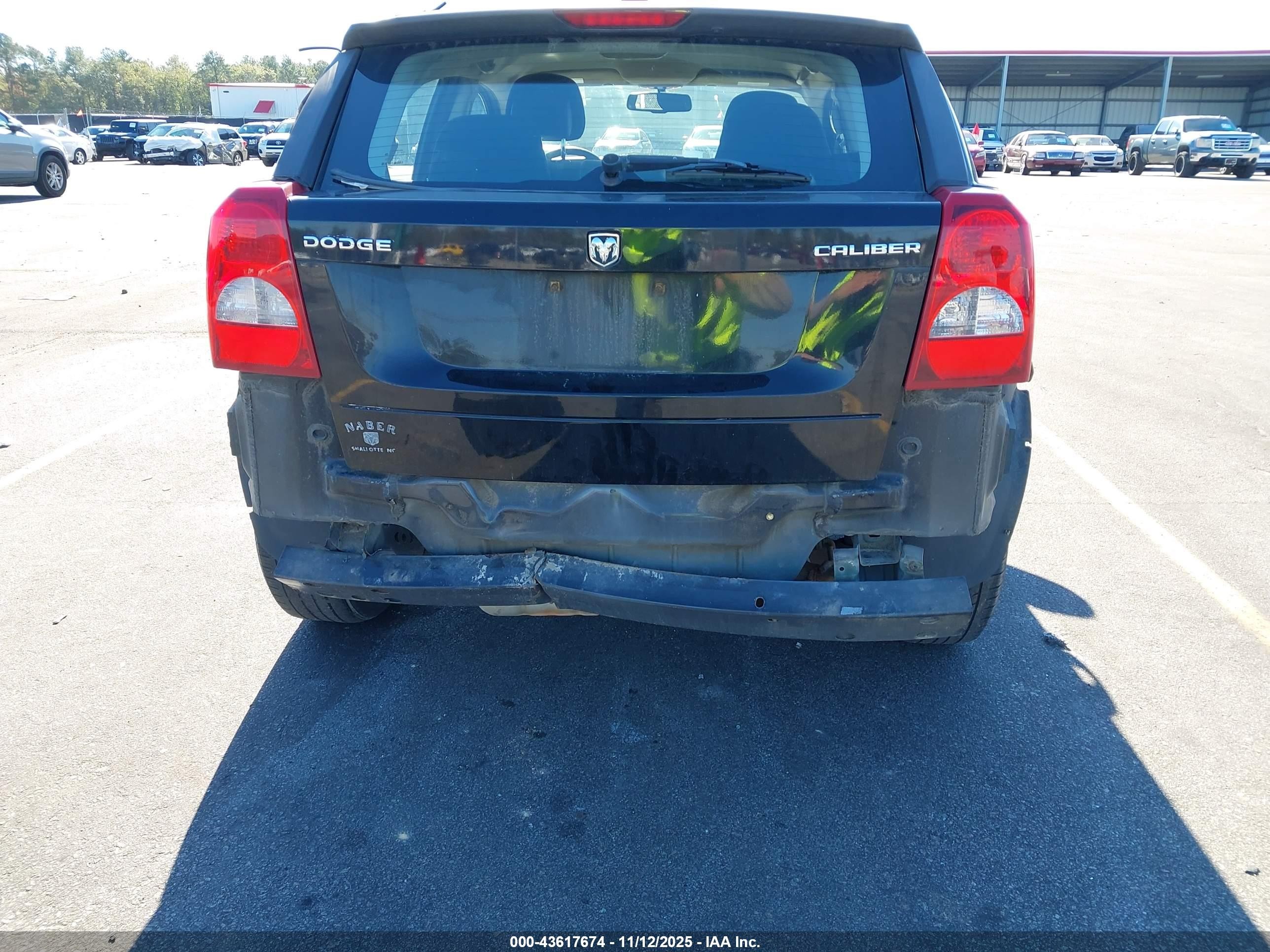 2012 Dodge Caliber Sxt Black vin: 1C3CDWDA8CD506295