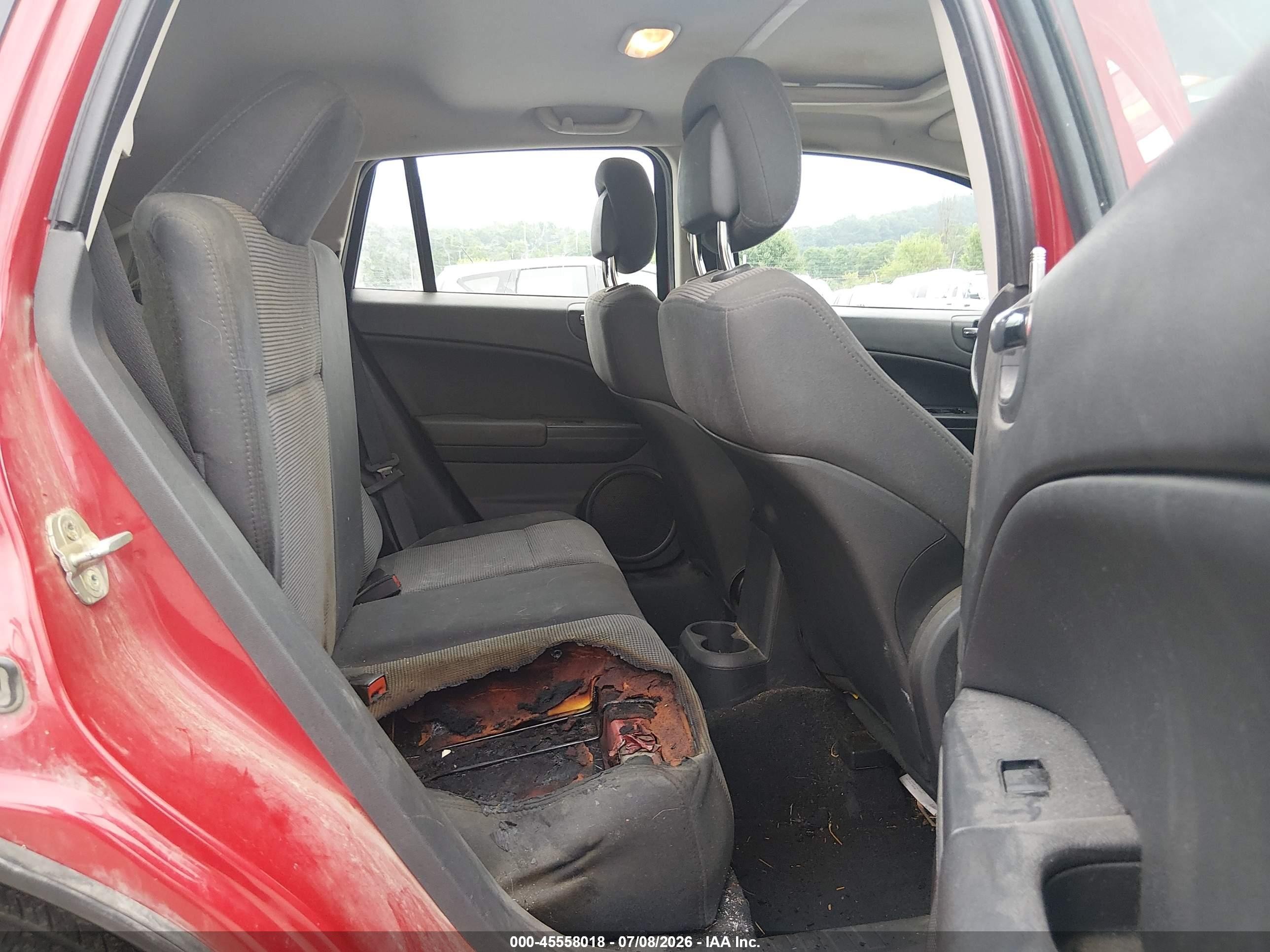 2012 Dodge Caliber Sxt Red vin: 1C3CDWDA9CD535210