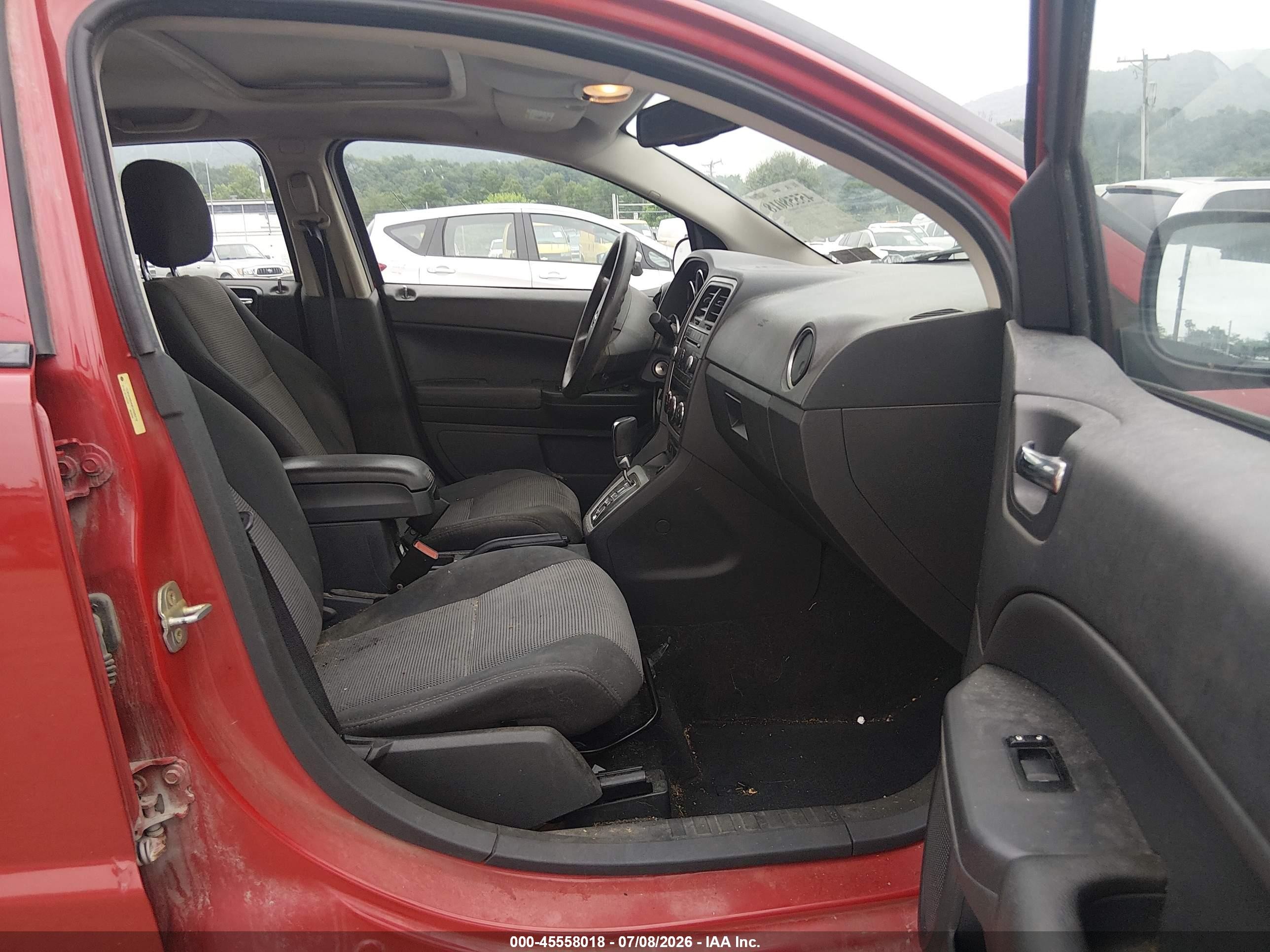 2012 Dodge Caliber Sxt Red vin: 1C3CDWDA9CD535210