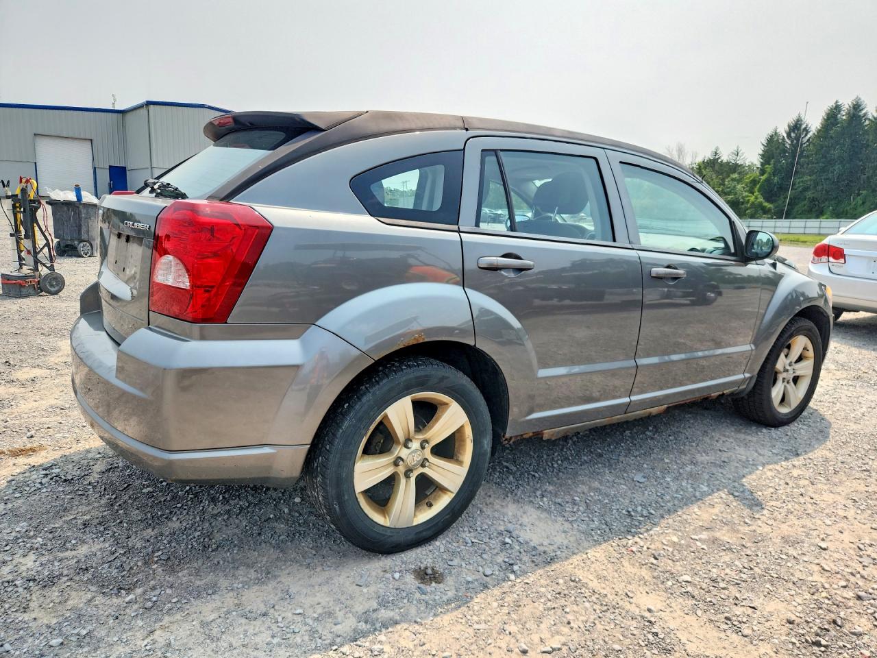 2012 Dodge Caliber Sxt Silver vin: 1C3CDWDA9CD537023
