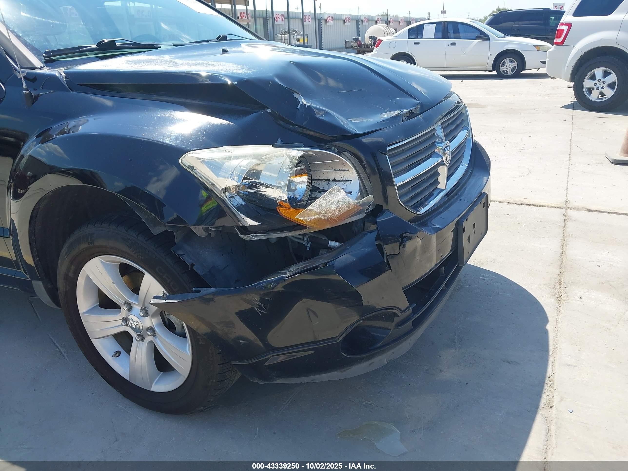 2012 Dodge Caliber Sxt Black vin: 1C3CDWDAXCD529710