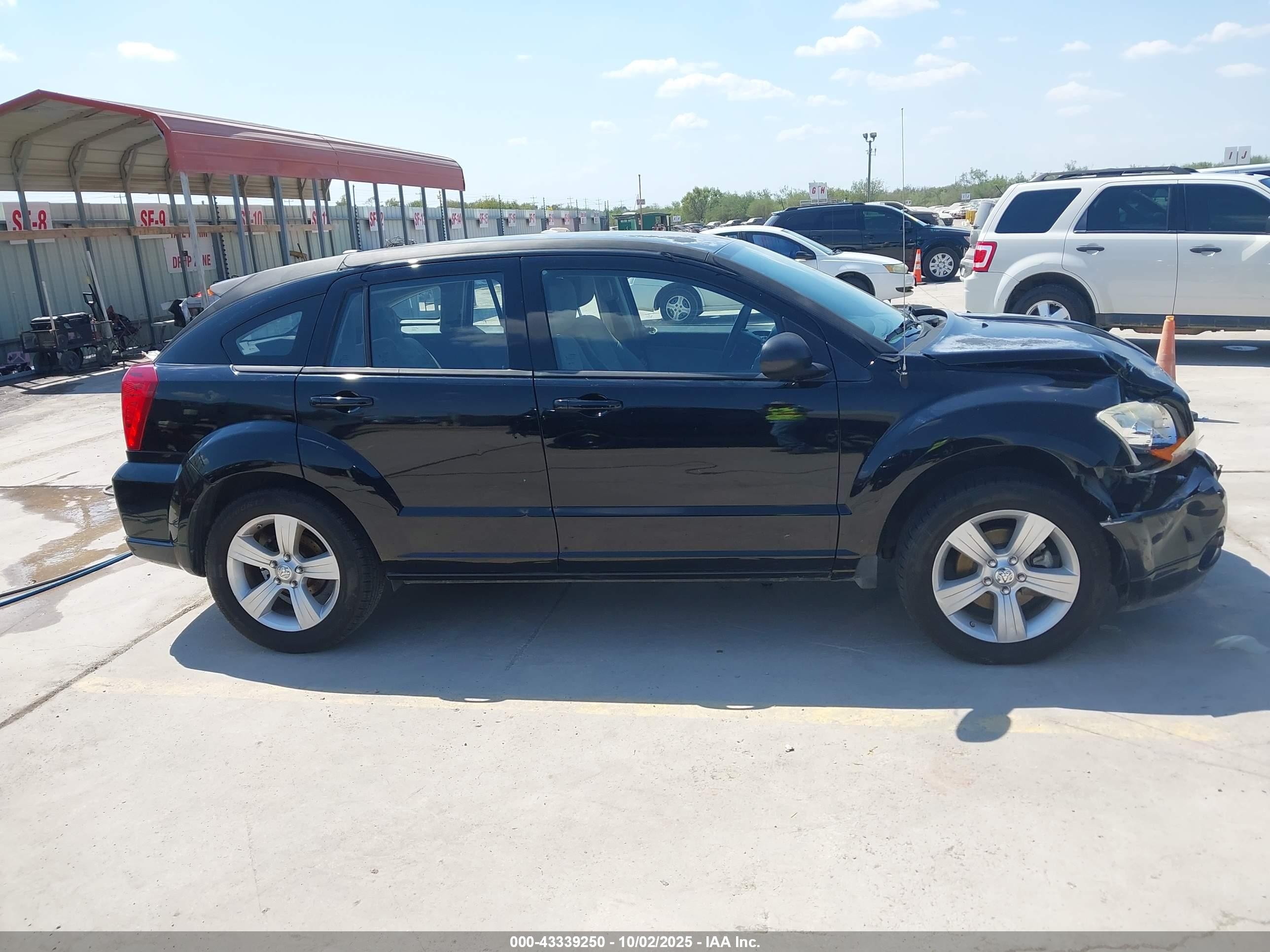 2012 Dodge Caliber Sxt Black vin: 1C3CDWDAXCD529710