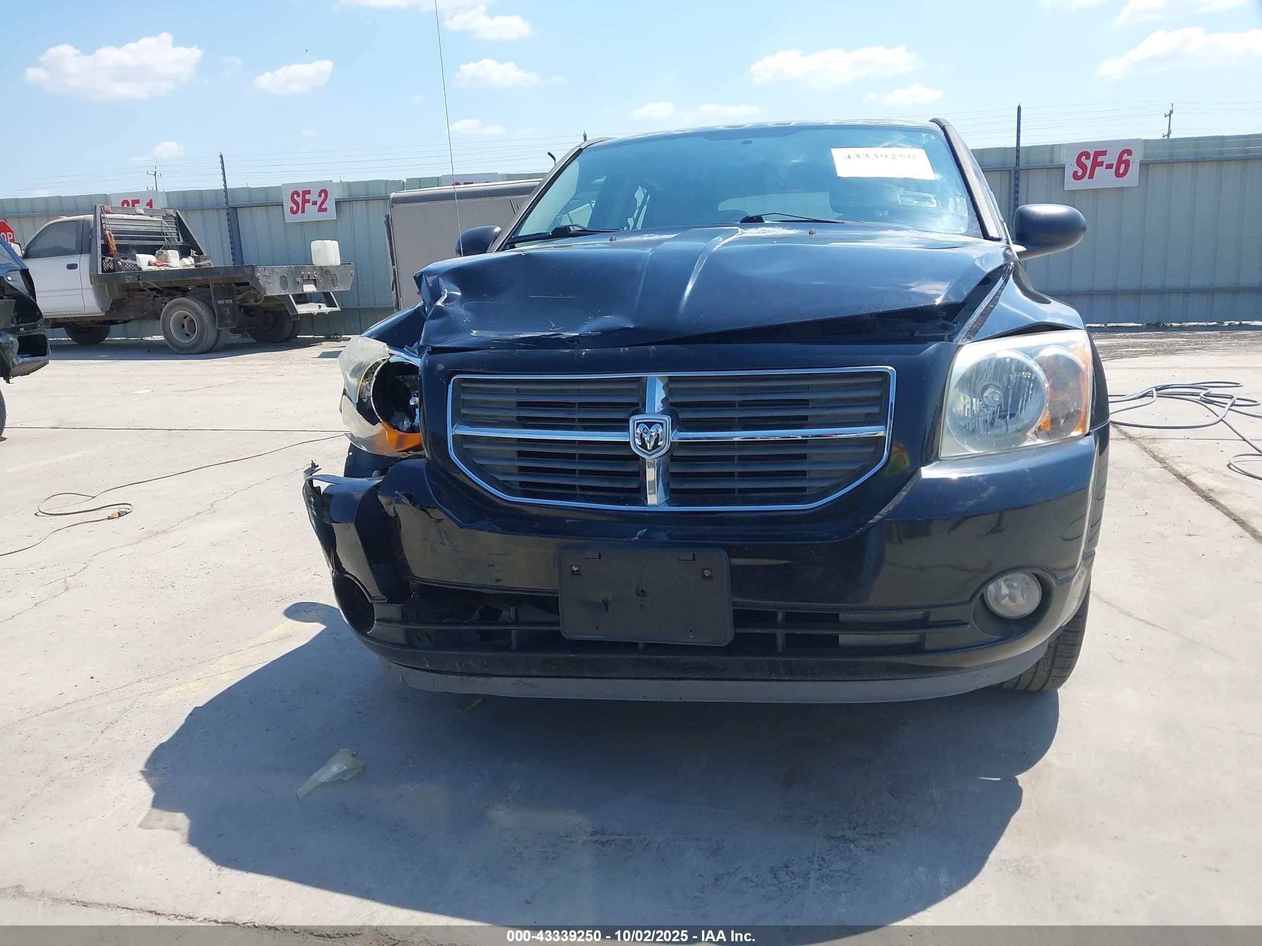 2012 Dodge Caliber Sxt Black vin: 1C3CDWDAXCD529710