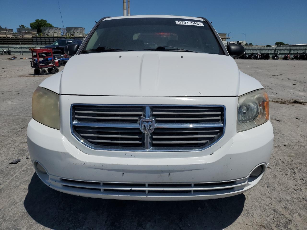 2012 Dodge Caliber Sxt White vin: 1C3CDWDAXCD535541