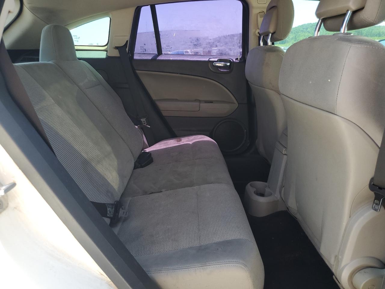 2012 Dodge Caliber Sxt White vin: 1C3CDWDAXCD535541