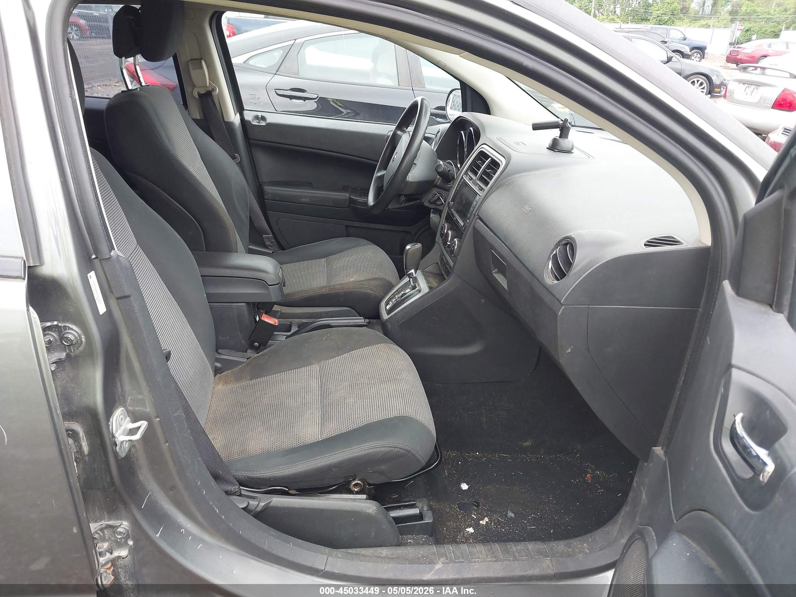 2012 Dodge Caliber Sxt Gray vin: 1C3CDWDAXCD535619