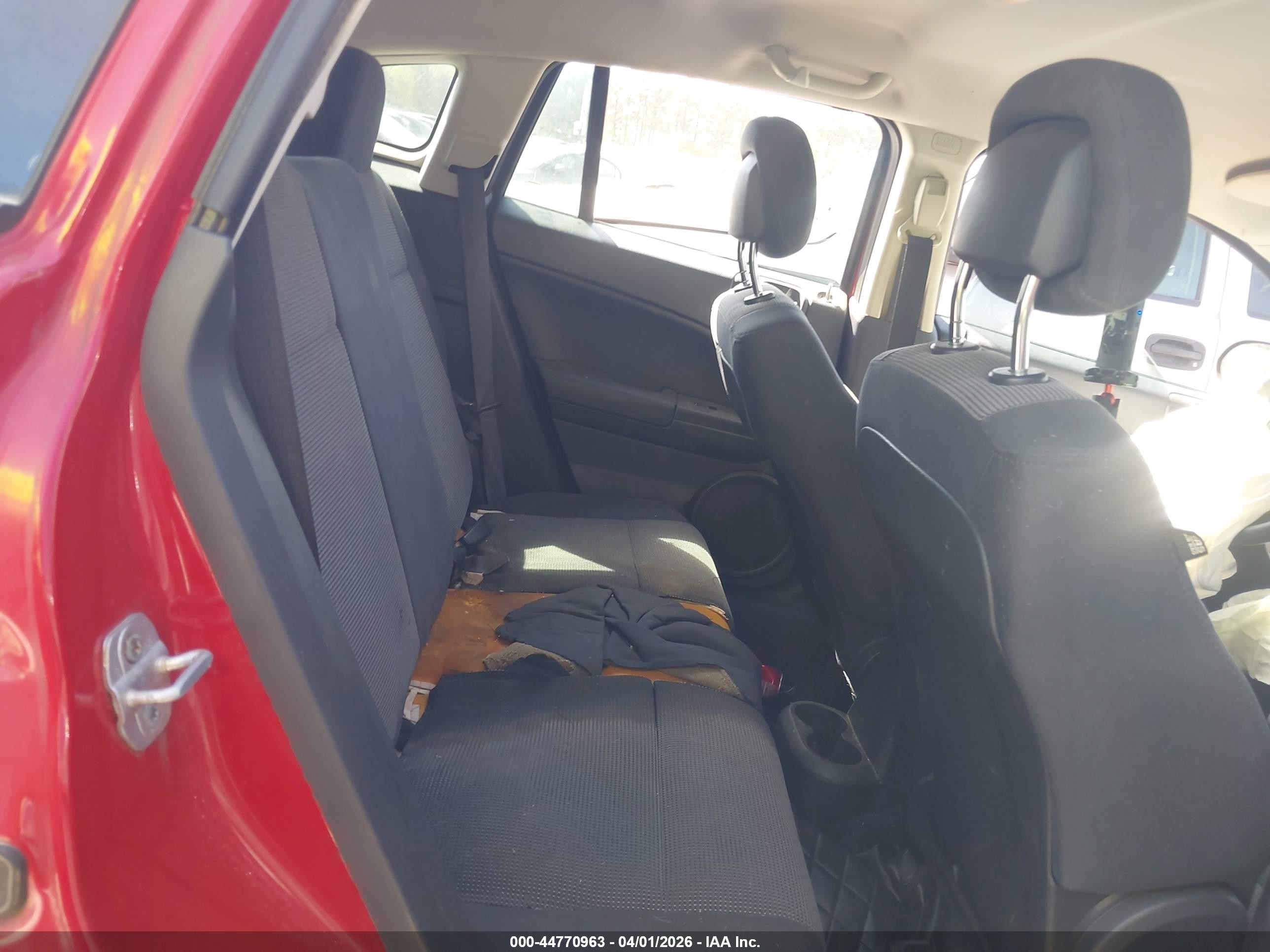 2012 Dodge Caliber Sxt Plus Red vin: 1C3CDWEA6CD529346
