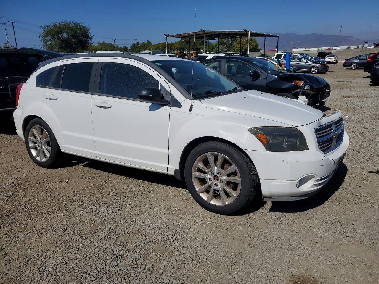 2012 Dodge Caliber White vin: 1C3CDWEA7CD530926