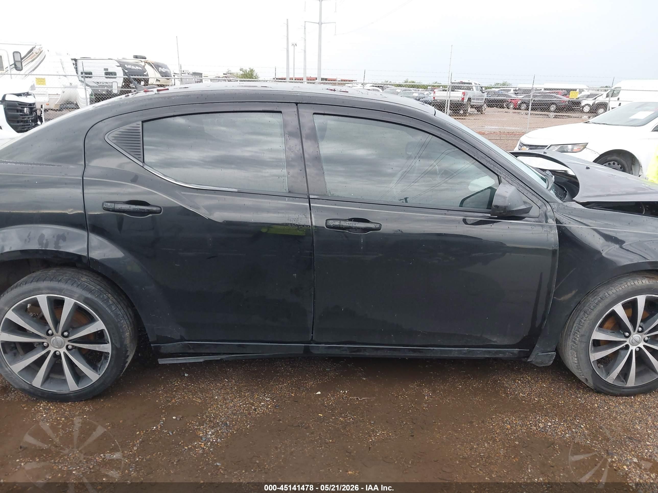 2012 Dodge Avenger Se Черный vin: 1C3CDZAB0CN110919