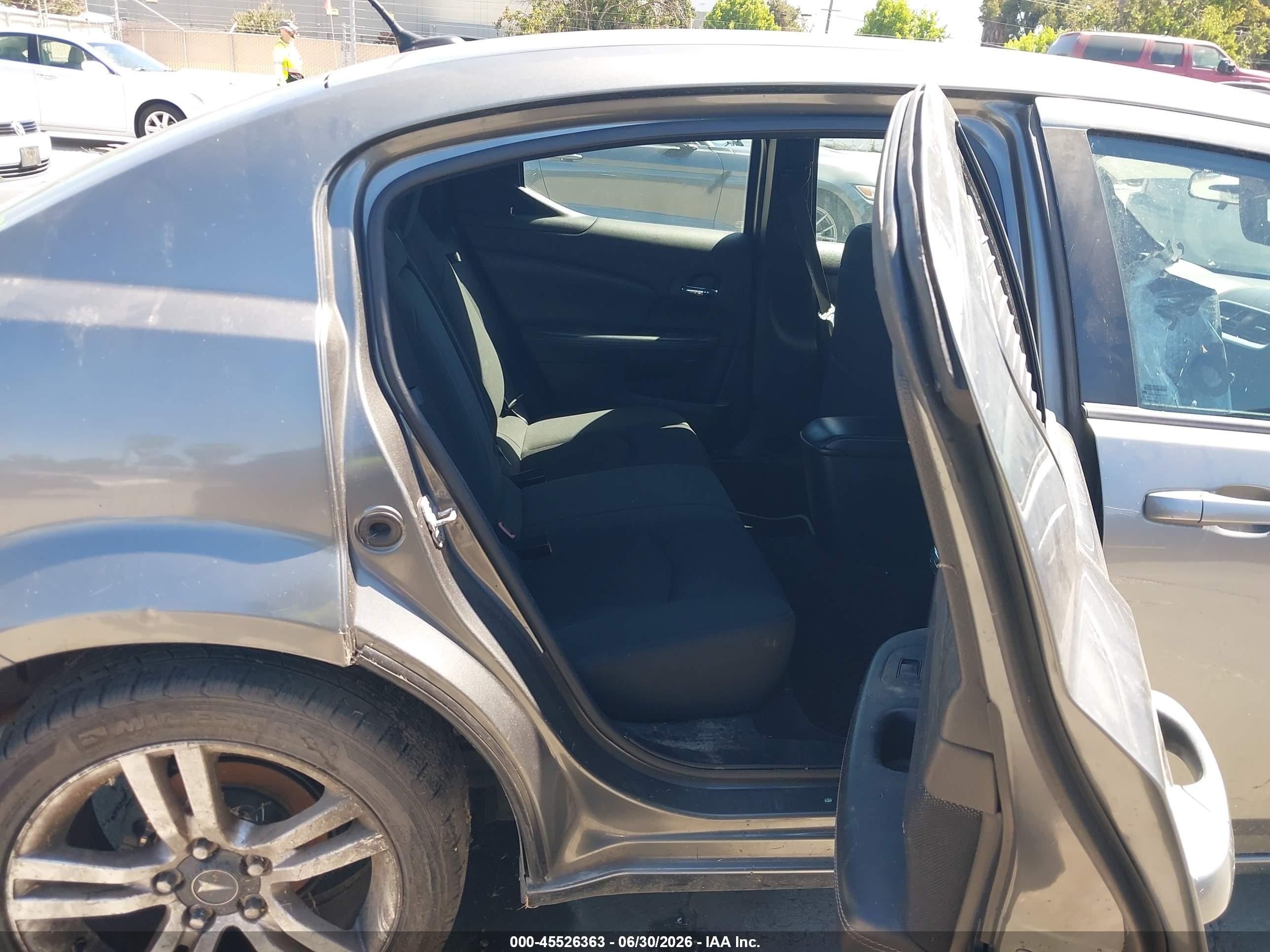 2012 Dodge Avenger Se Gray vin: 1C3CDZAB0CN217081