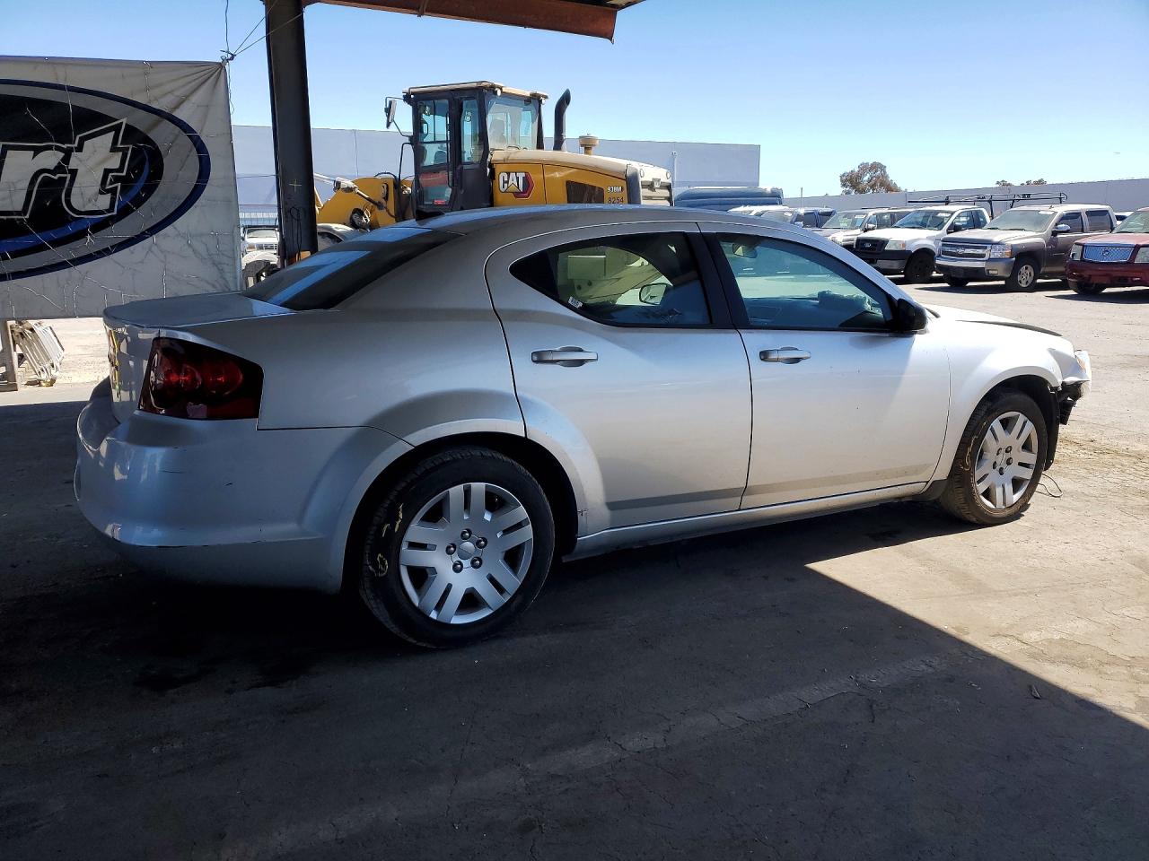 2012 Dodge Avenger Se Silver vin: 1C3CDZAB0CN230767