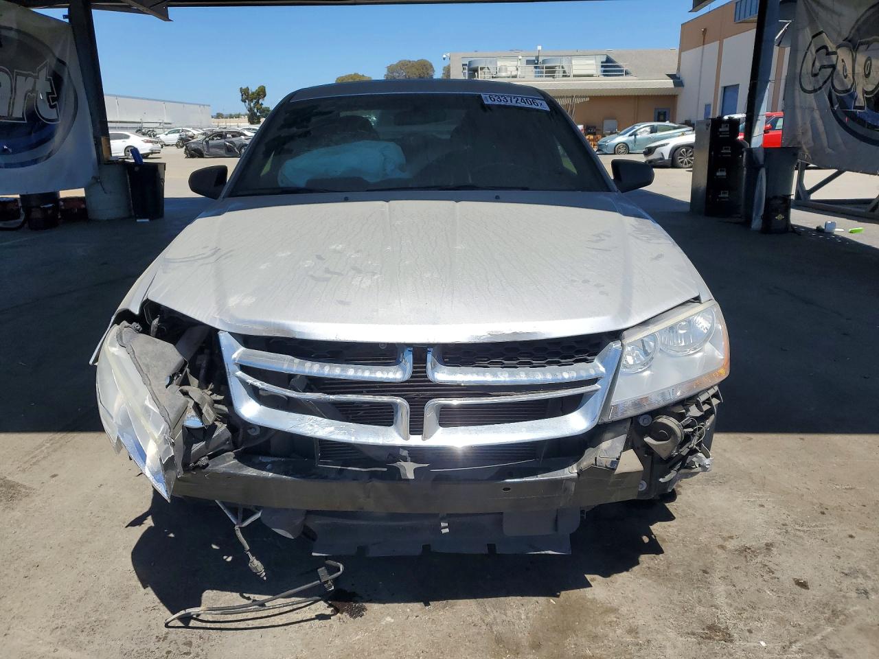 2012 Dodge Avenger Se Silver vin: 1C3CDZAB0CN230767
