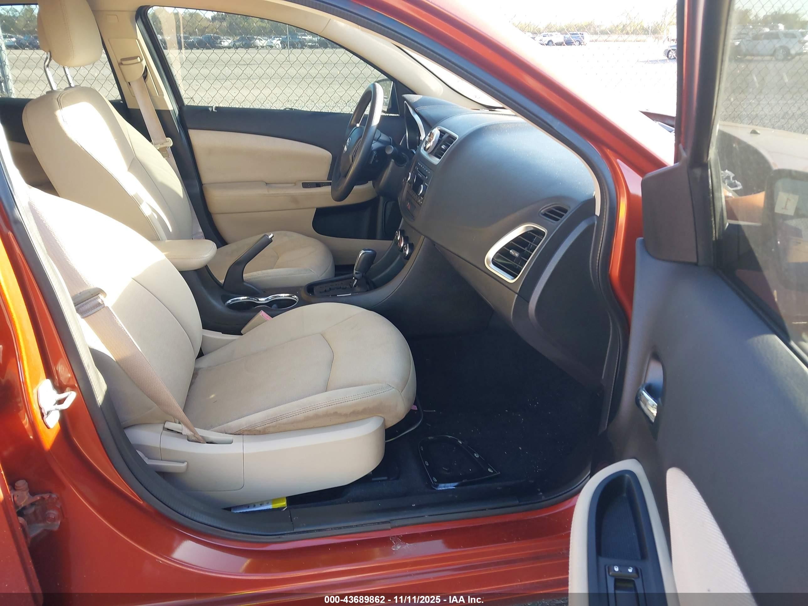 2012 Dodge Avenger Se Оранжевый vin: 1C3CDZAB0CN238271