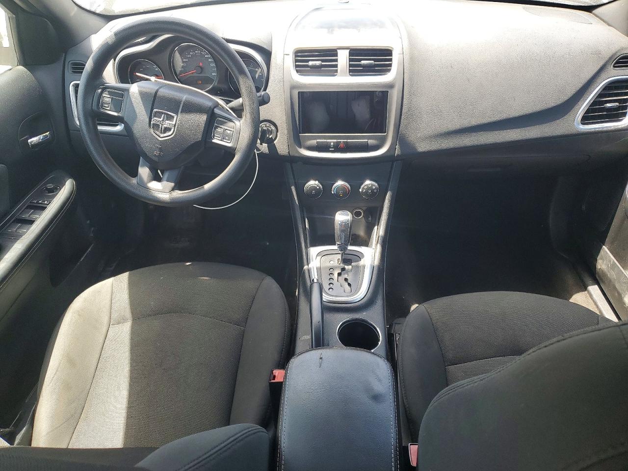 2012 Dodge Avenger Se Black vin: 1C3CDZAB0CN243972