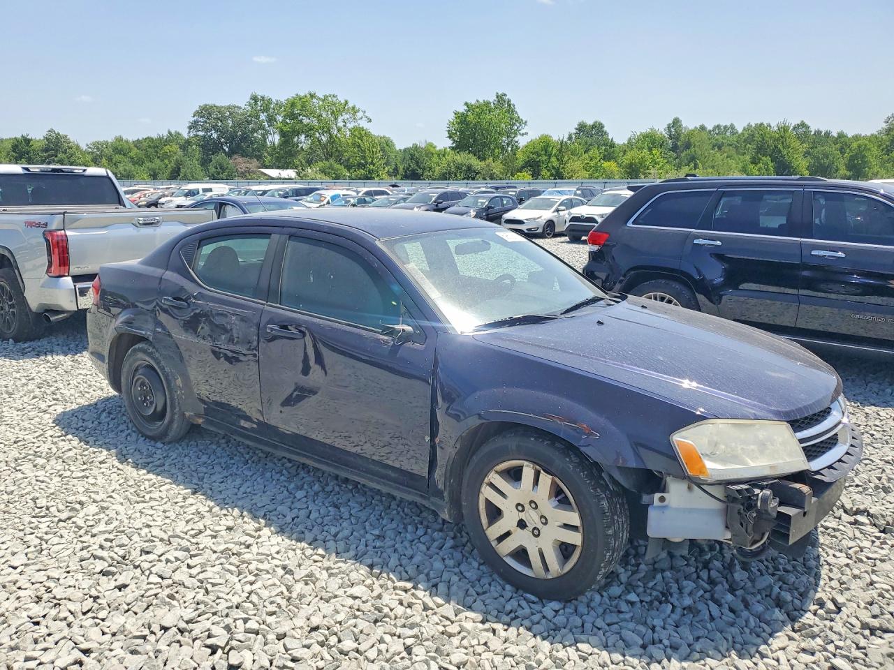 2012 Dodge Avenger Se Black vin: 1C3CDZAB0CN243972
