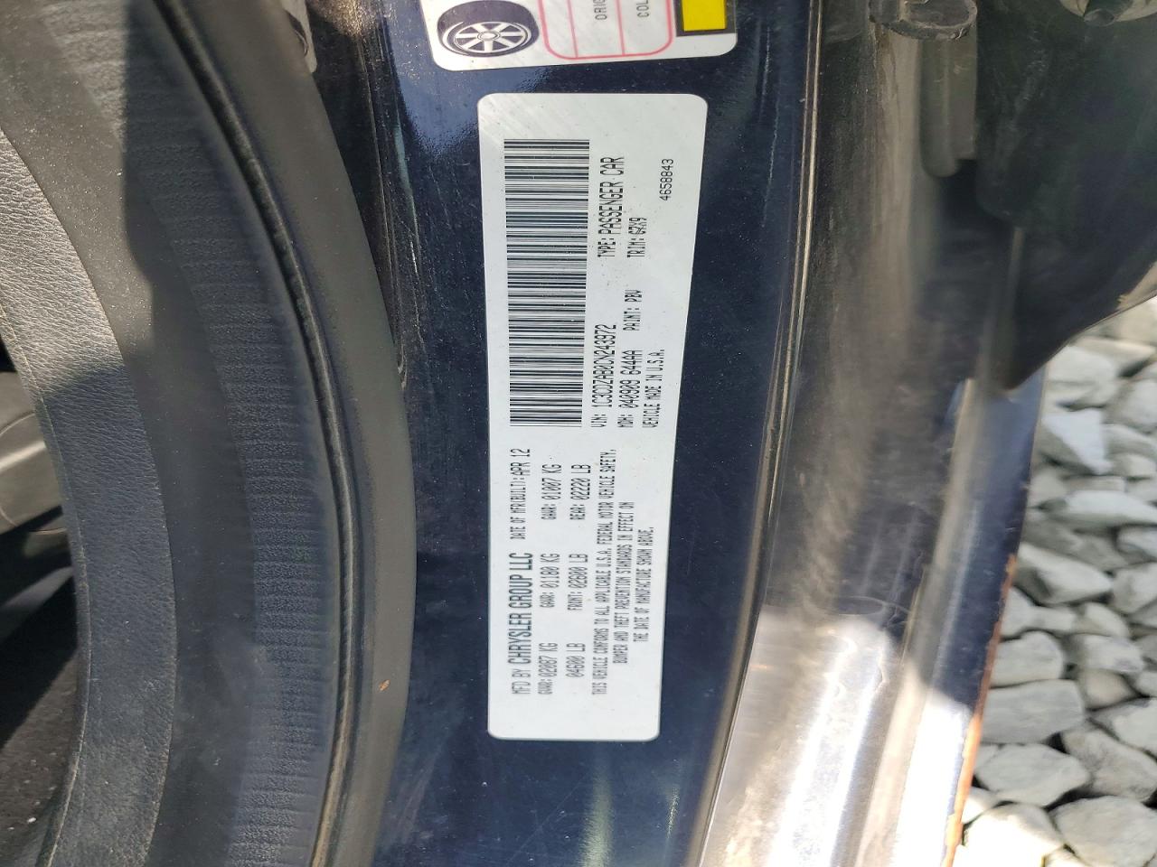 2012 Dodge Avenger Se Black vin: 1C3CDZAB0CN243972
