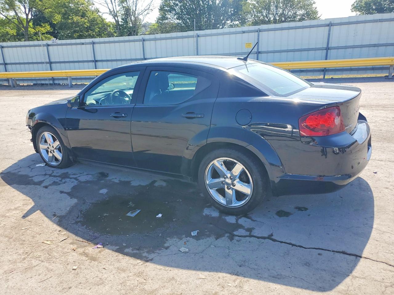 2012 Dodge Avenger Se Black vin: 1C3CDZAB0CN264899