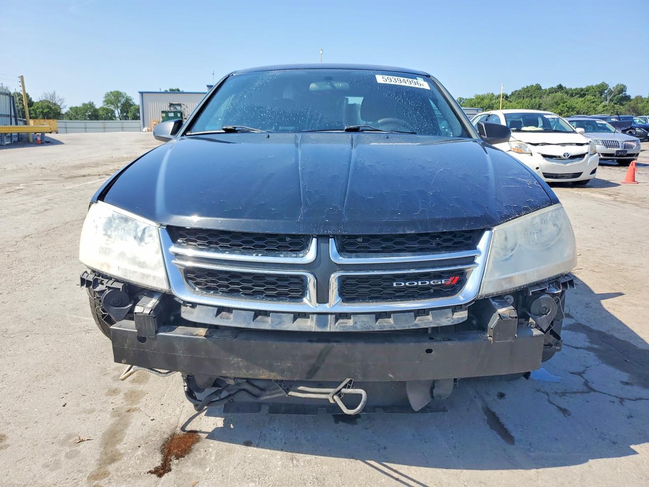 2012 Dodge Avenger Se Black vin: 1C3CDZAB0CN264899